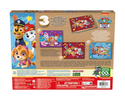 Foto 6 | Rompecabezas Paw Patrol Spin Master 3 Set de 24 Piezas
