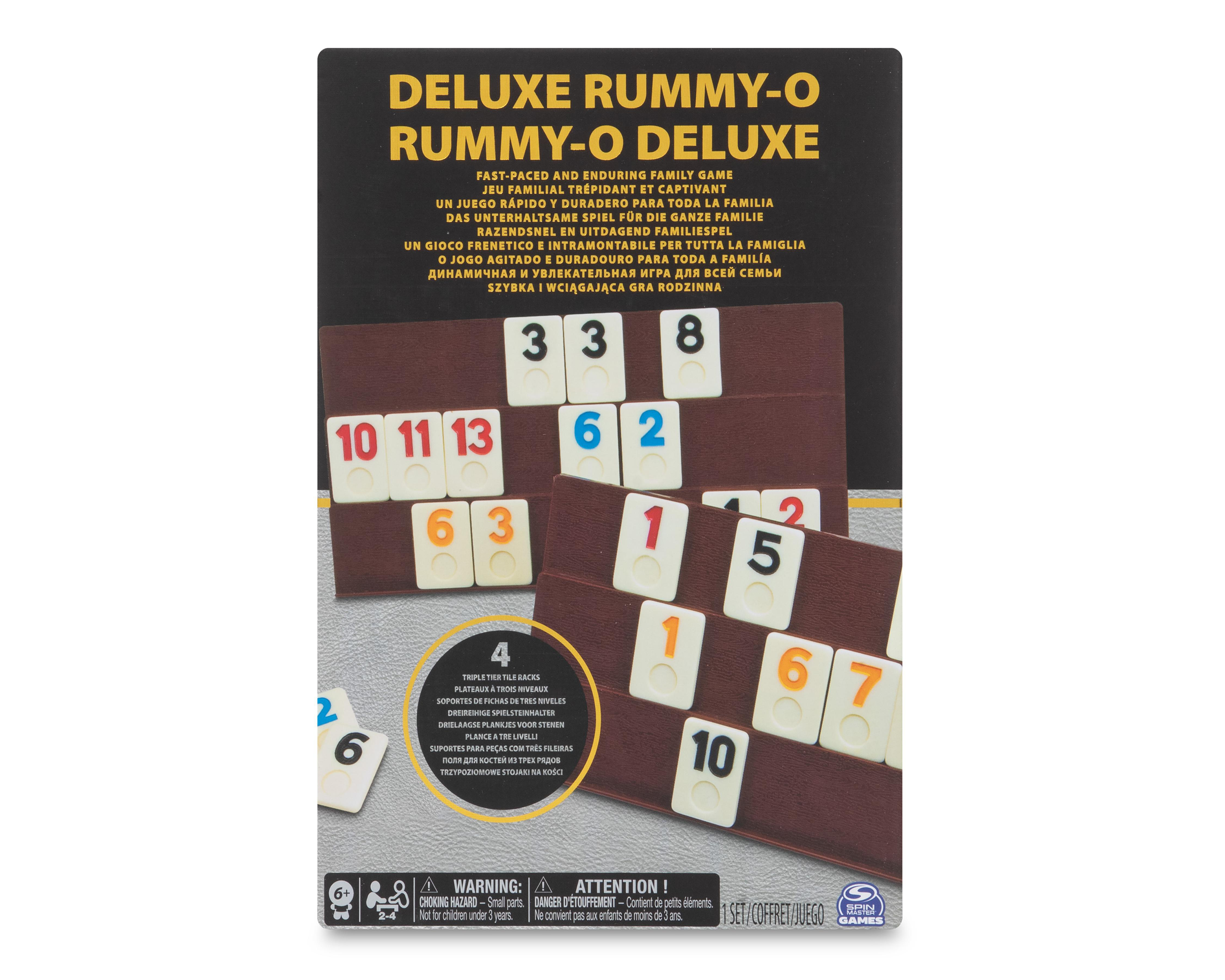 Foto 2 pulgar | Juego de Mesa Rummy-O Deluxe Spin Master