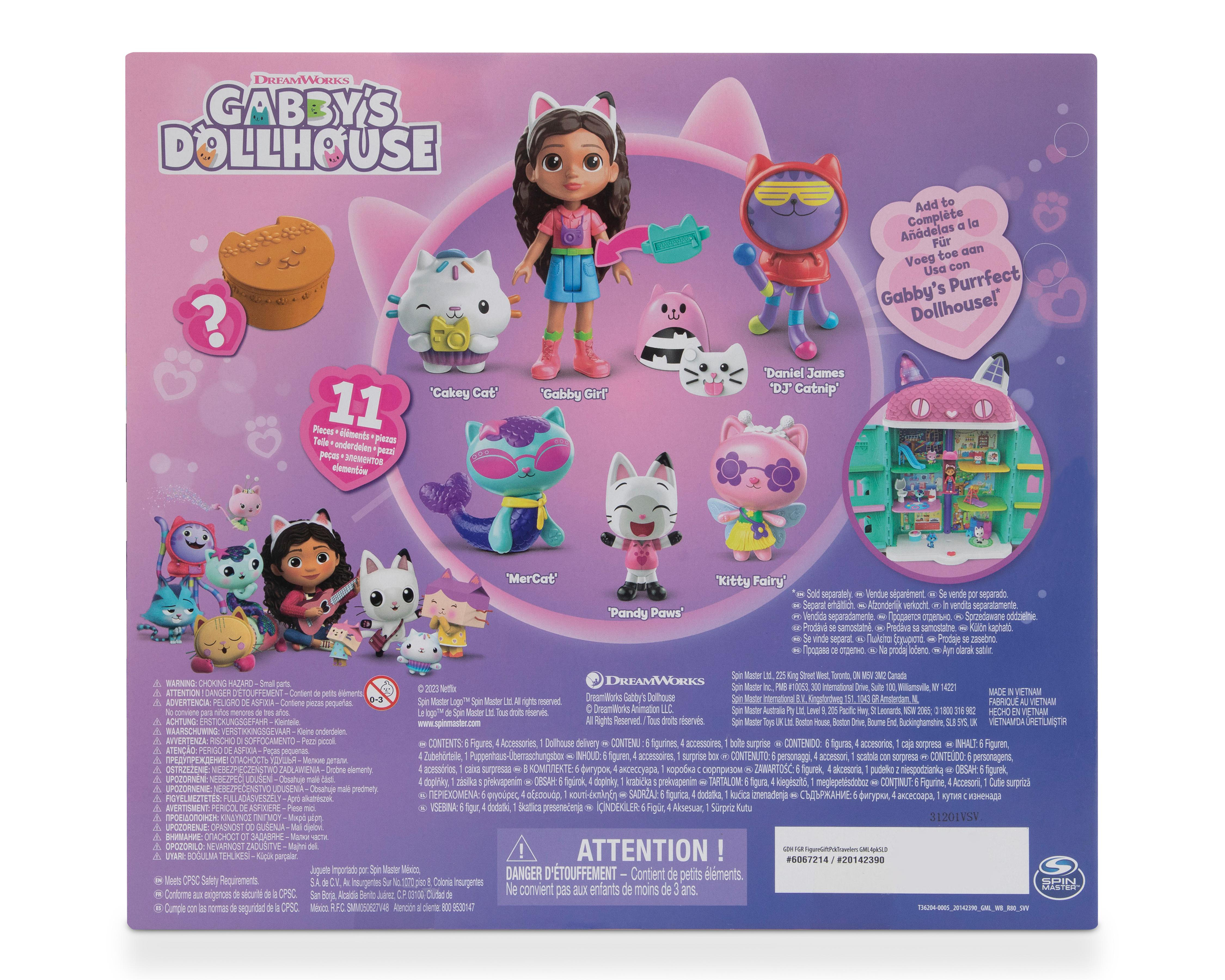 Foto 7 pulgar | Set de Figuras Gabby's Dollhouse con Accesorio Sorpresa