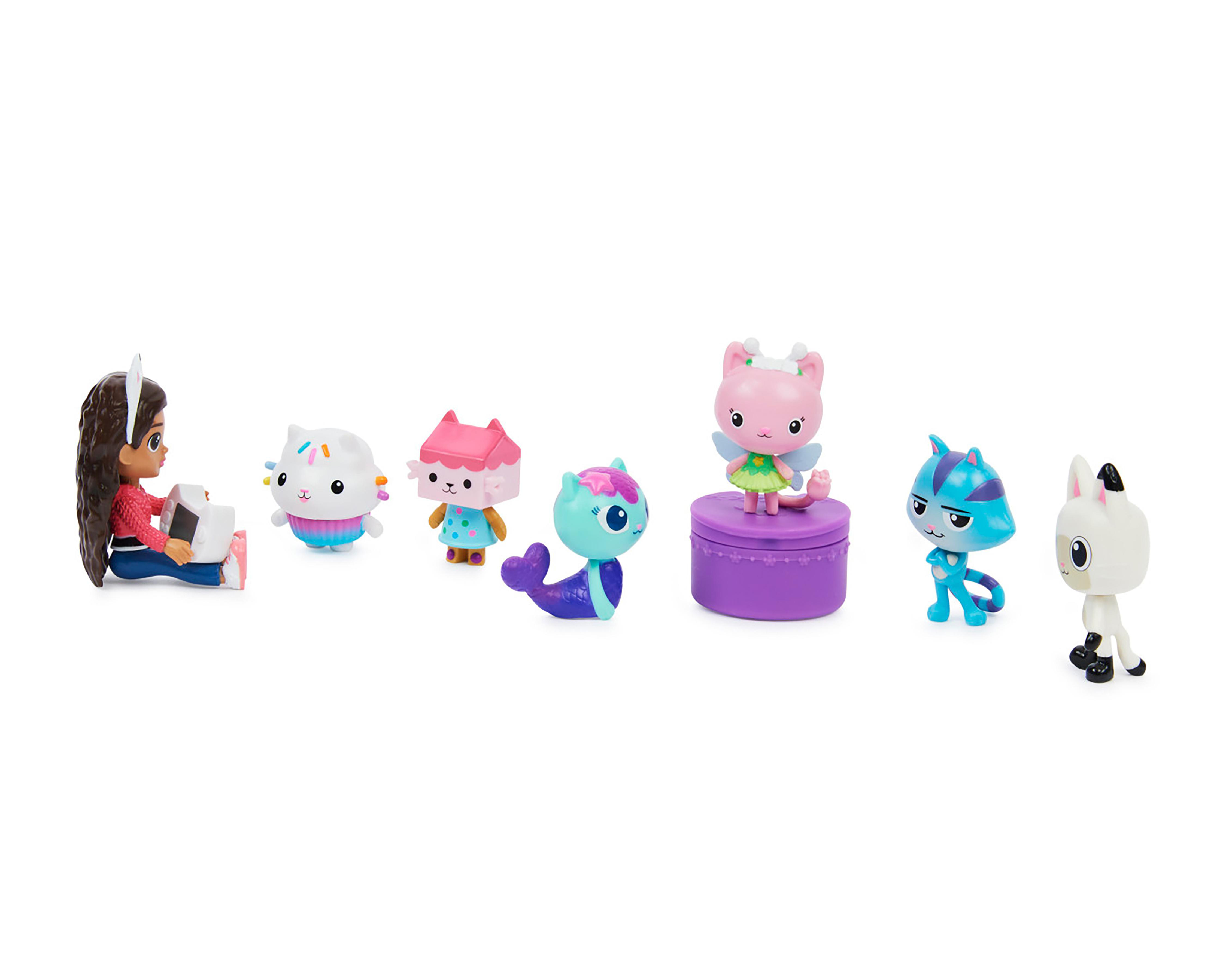Foto 4 pulgar | Figura Gabby's Dollhouse Spin Master Conjunto Deluxe 8 Piezas