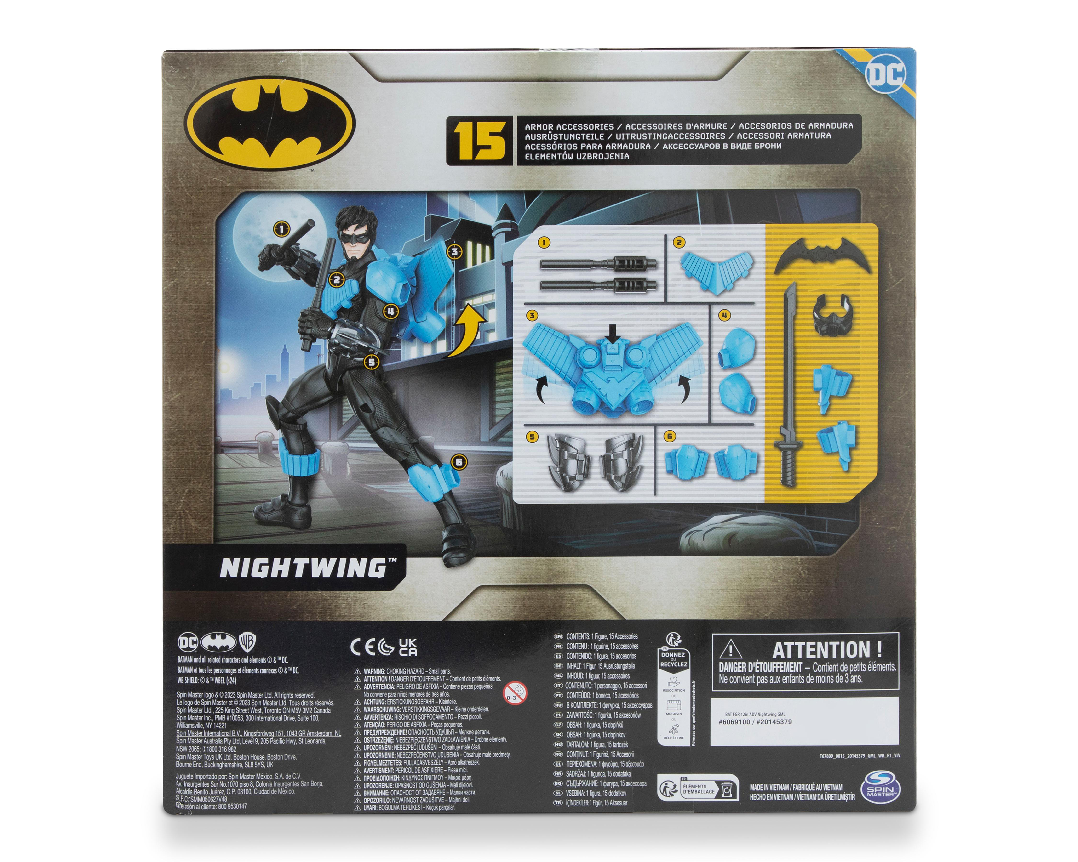 Foto 8 pulgar | Figura de Colección Spin Master Batman Adventures Nightwing