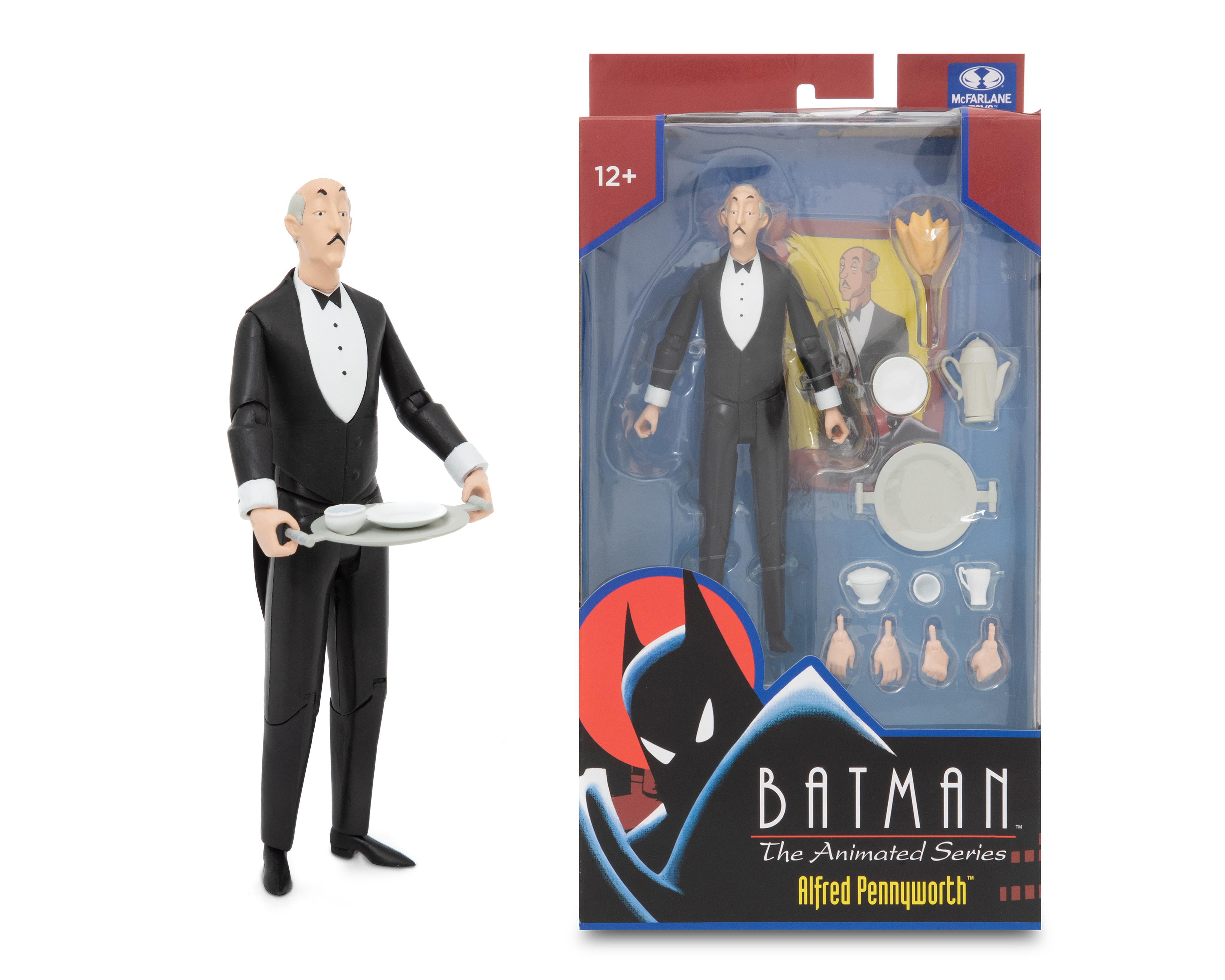 Foto 4 pulgar | Alfred Pennyworth McFarlane Batman: The Animated Series