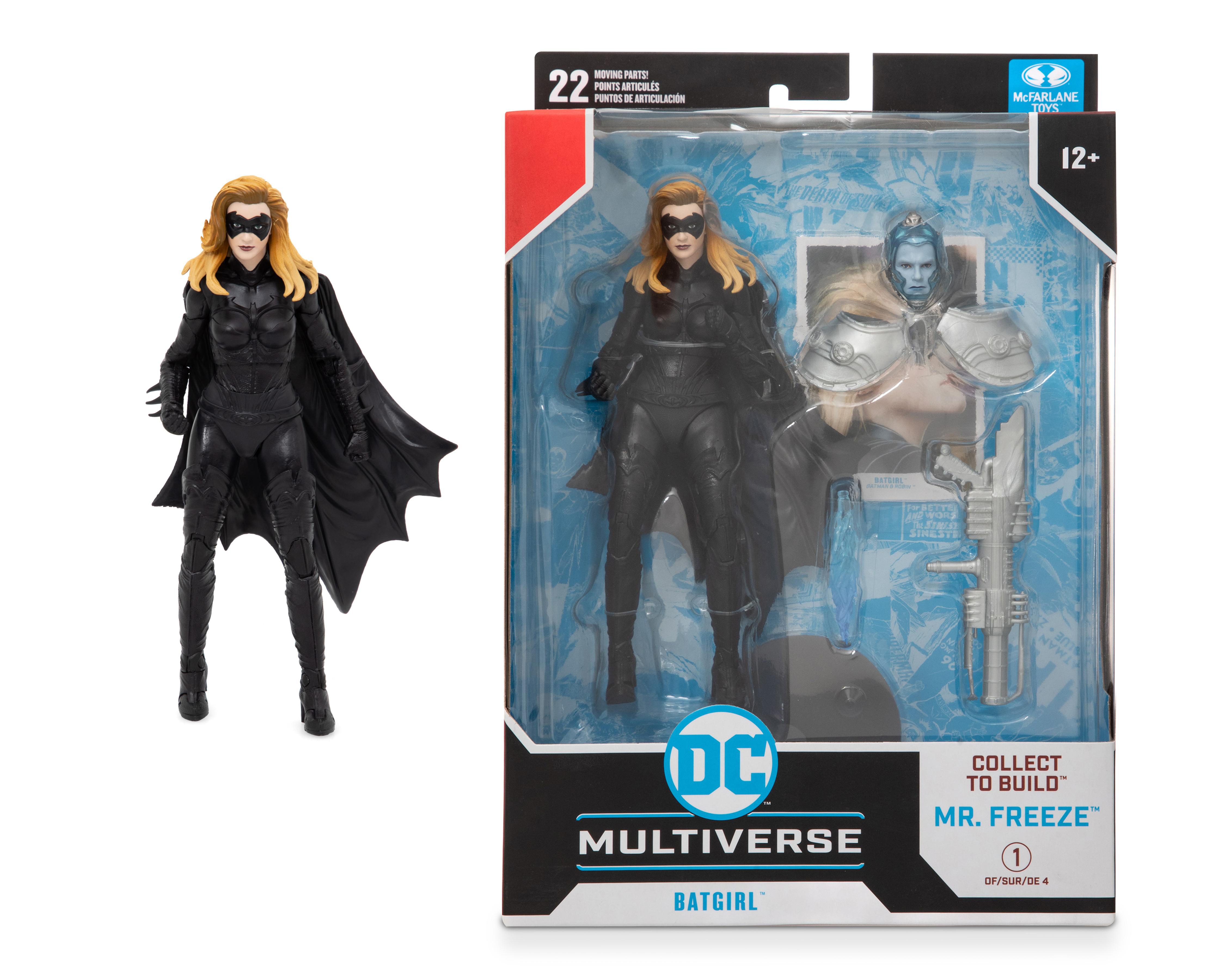 Foto 4 pulgar | Batgirl McFarlane Multiverse DC Batman y Robin Build-A