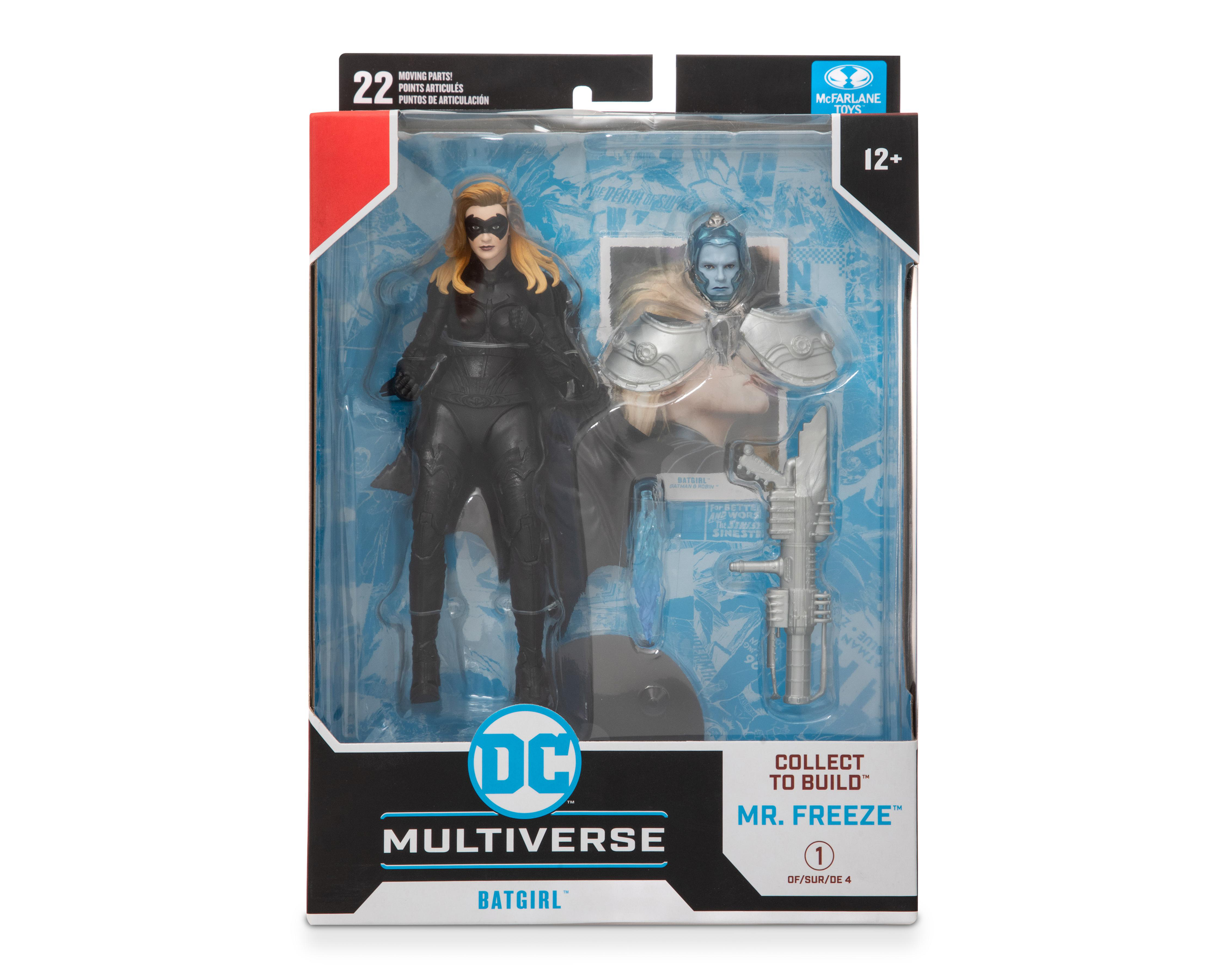 Foto 5 pulgar | Batgirl McFarlane Multiverse DC Batman y Robin Build-A