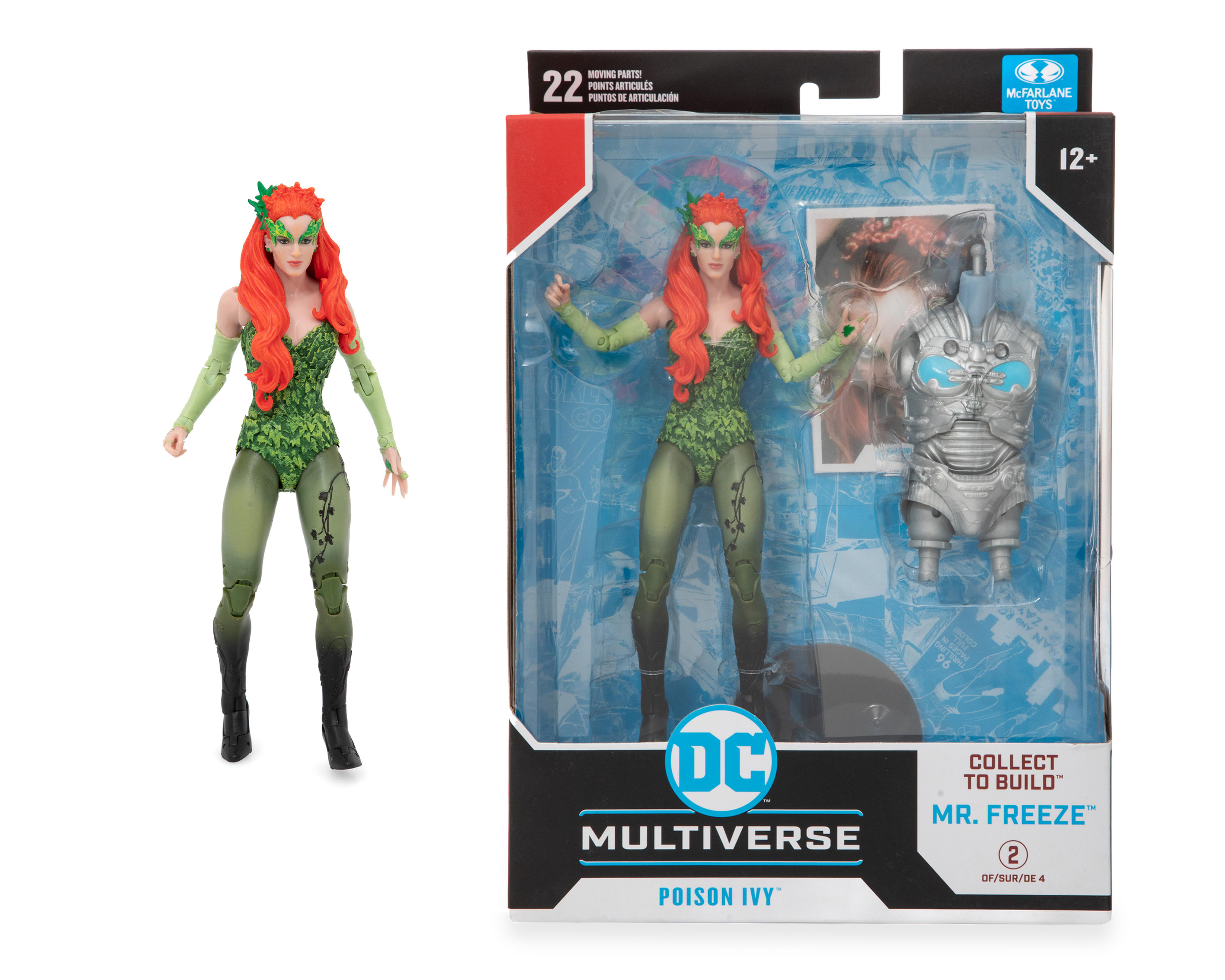Foto 4 pulgar | Poison Ivy McFarlane Multiverse DC Batman y Robin Build-A