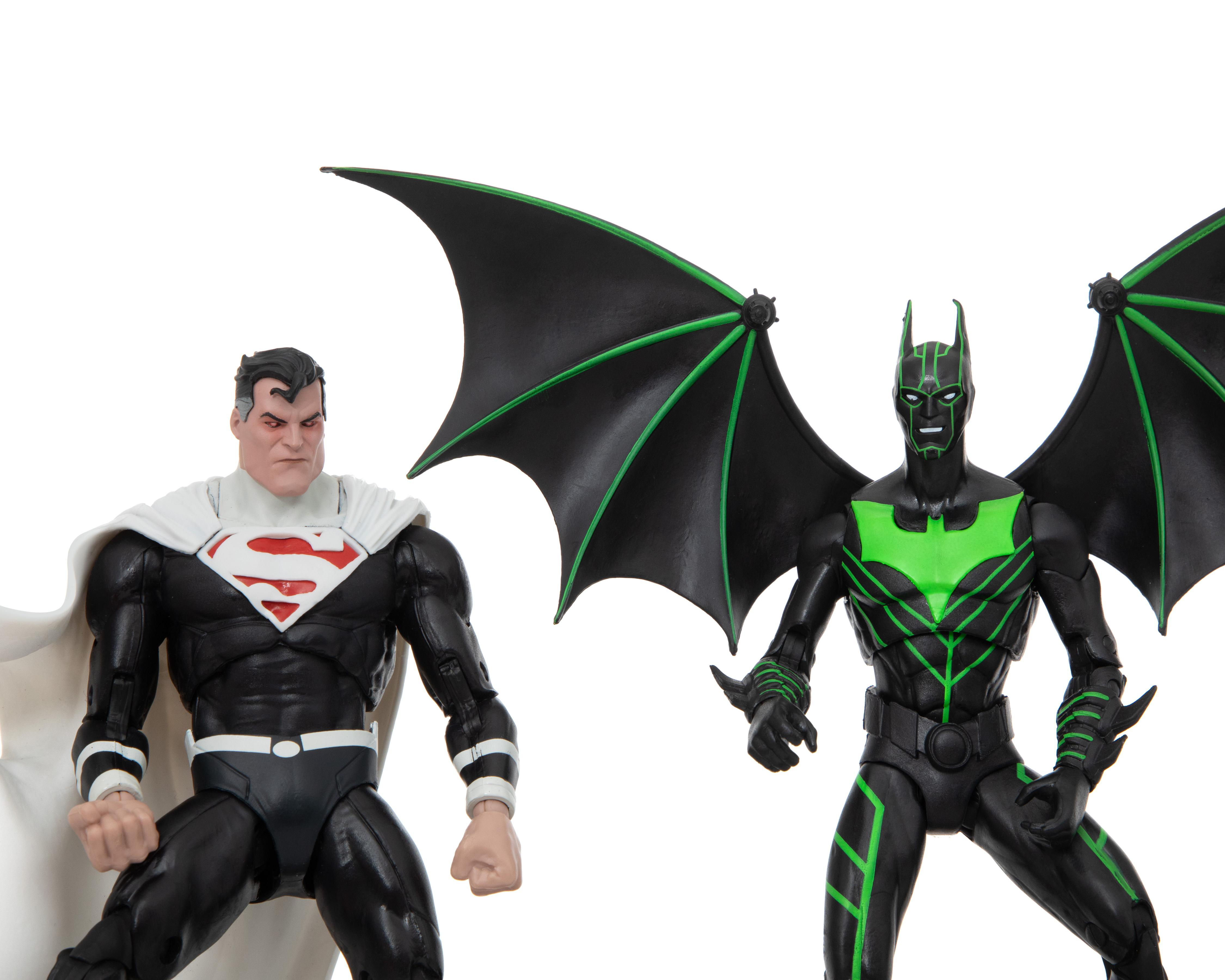 Foto 3 pulgar | Batman Beyond VS Justice Lord Superman DC Multiverse McFarlane