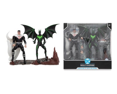 Foto 3 | Batman Beyond VS Justice Lord Superman DC Multiverse McFarlane