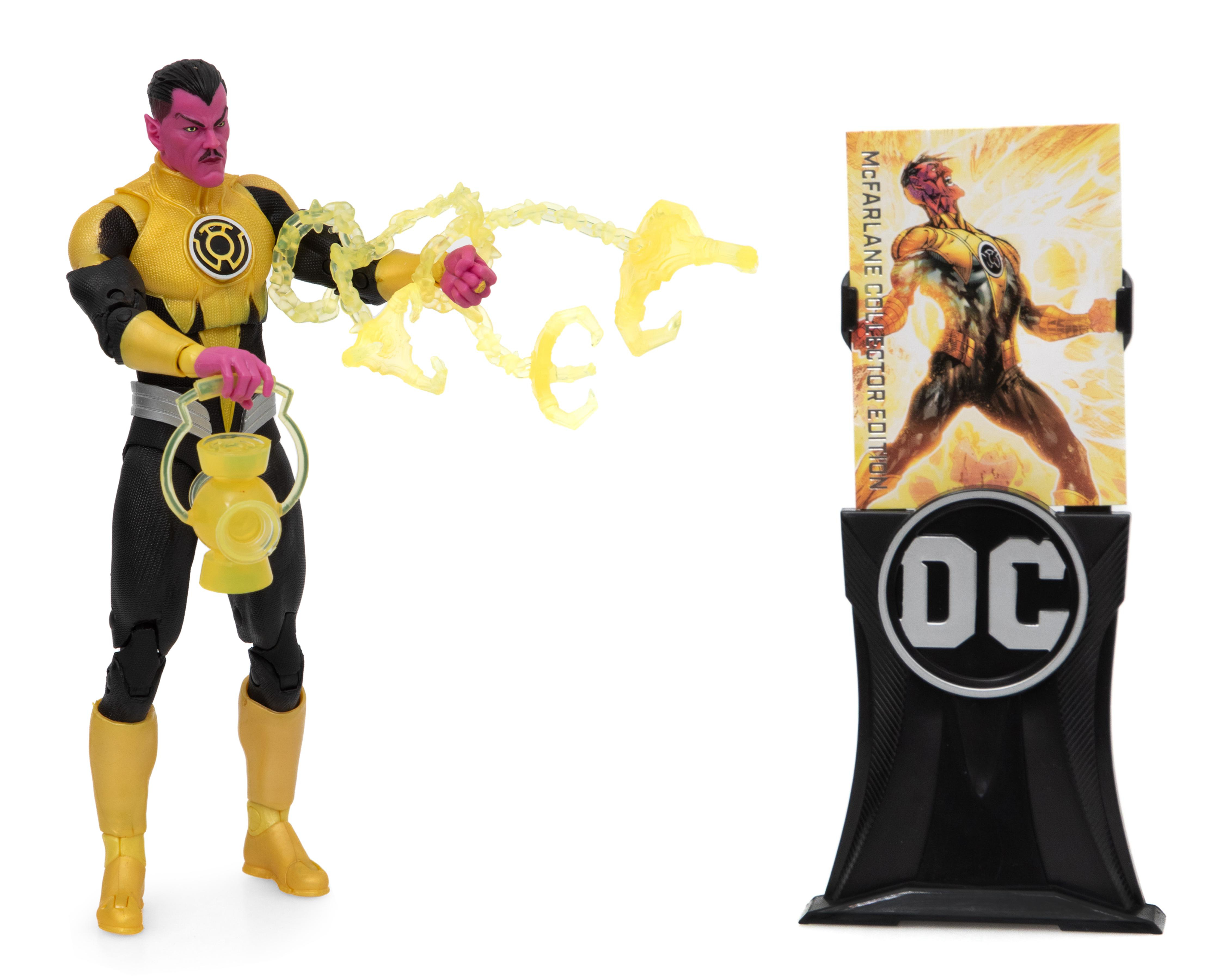 Sinestro McFarlane Collector Edition Corps Wars