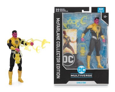 Foto 4 | Sinestro McFarlane Collector Edition Corps Wars