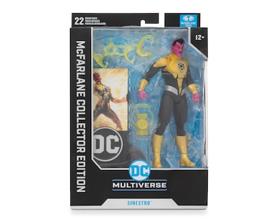 Foto 5 | Sinestro McFarlane Collector Edition Corps Wars