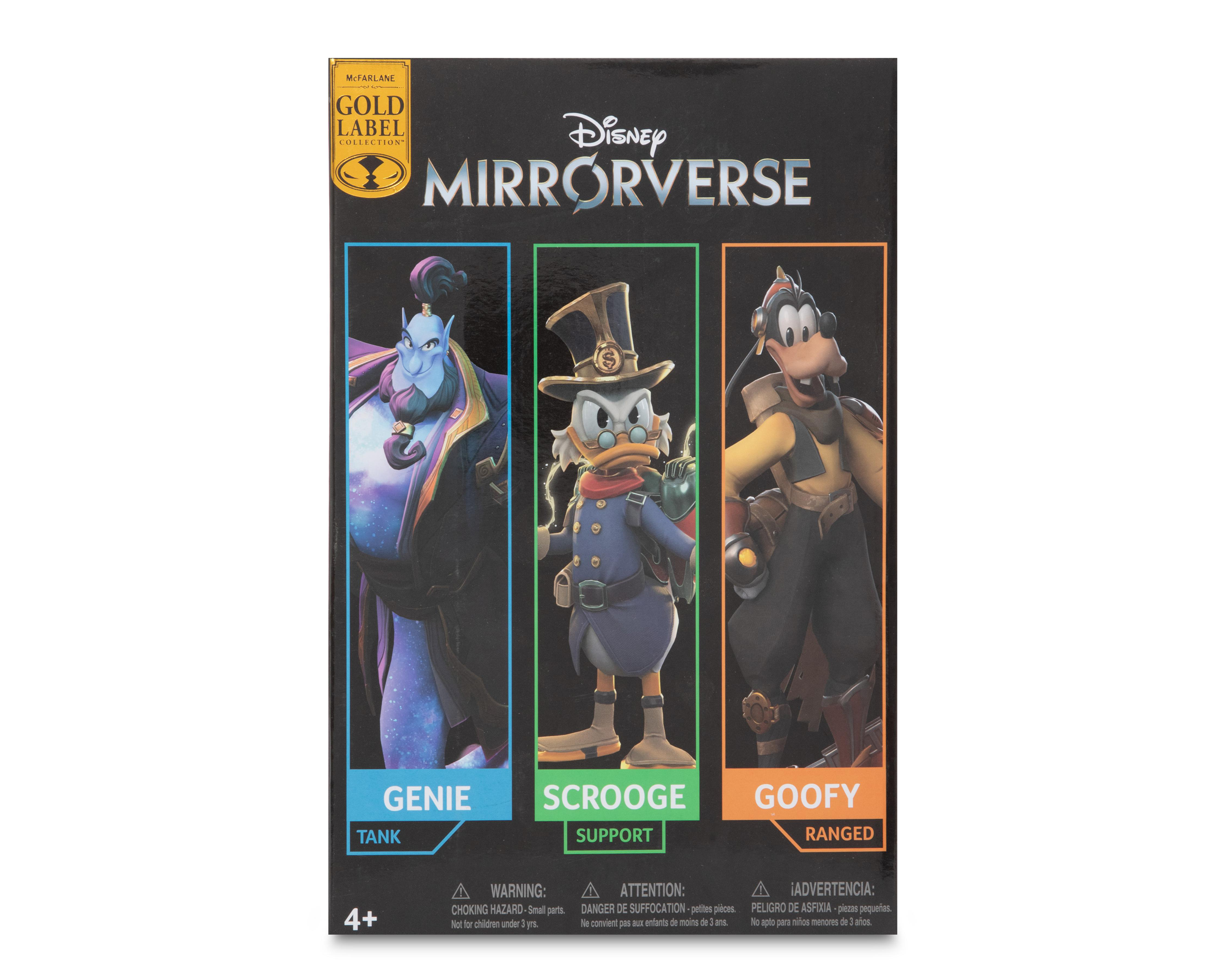 Foto 6 pulgar | Genie, Scrooge y Goofy Disney Mirrorverse McFarlane Gold Label Collection