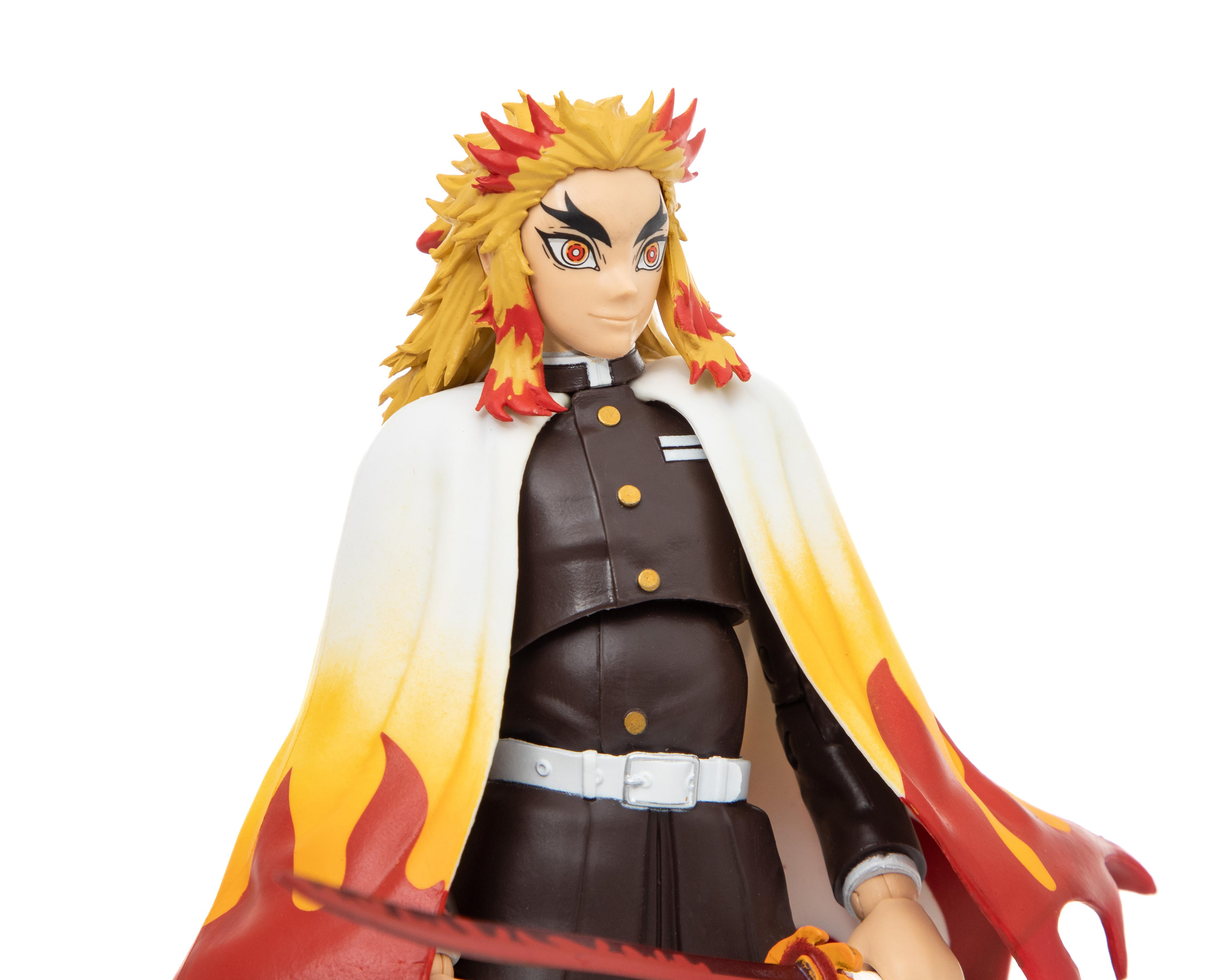 Foto 3 pulgar | Figura Kyojuro Rengoku Demon Slayer Wave 3 McFarlane Articulada