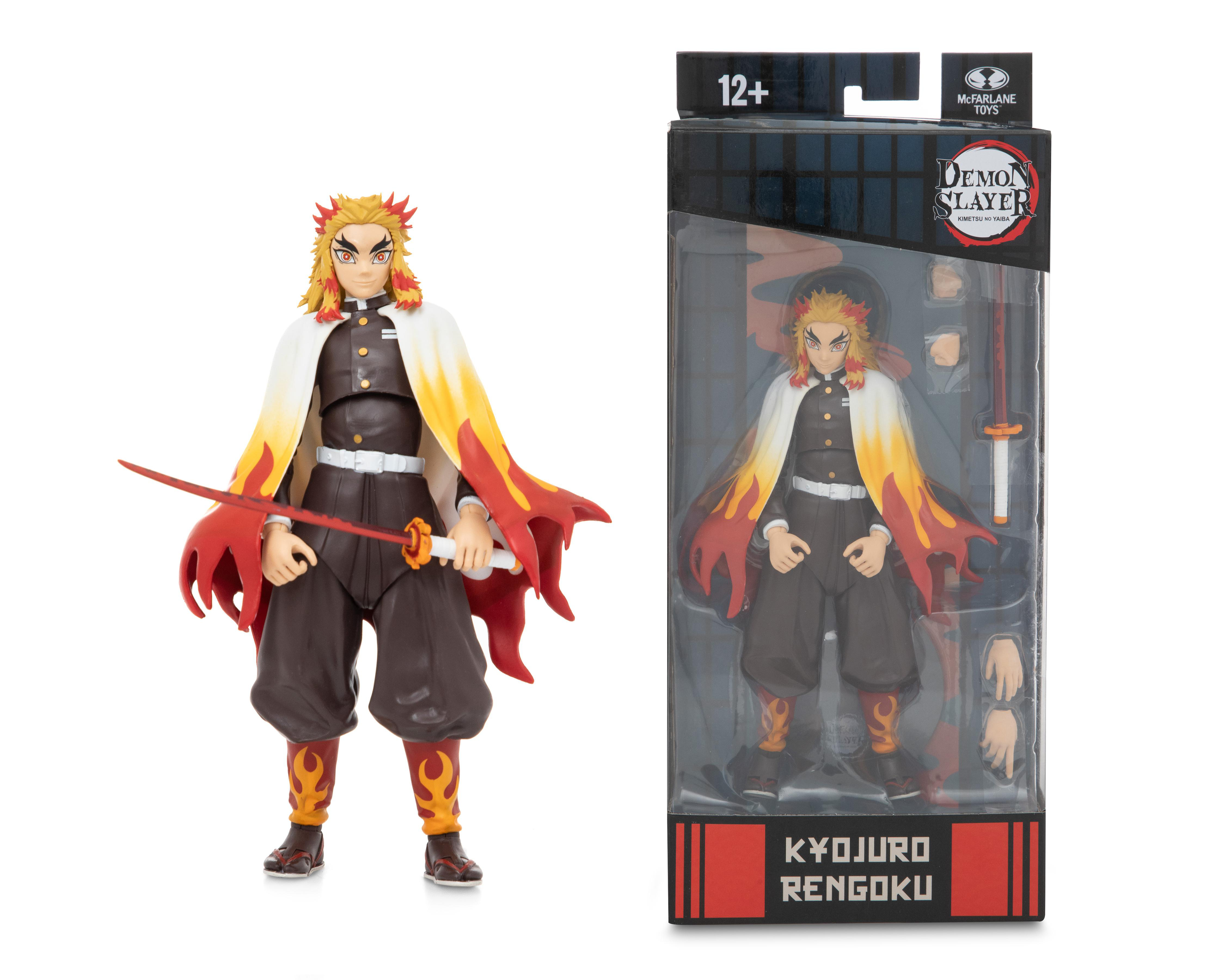 Foto 3 | Figura Kyojuro Rengoku Demon Slayer Wave 3 McFarlane Articulada