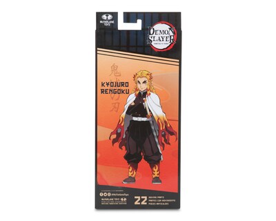 Foto 5 | Figura Kyojuro Rengoku Demon Slayer Wave 3 McFarlane Articulada