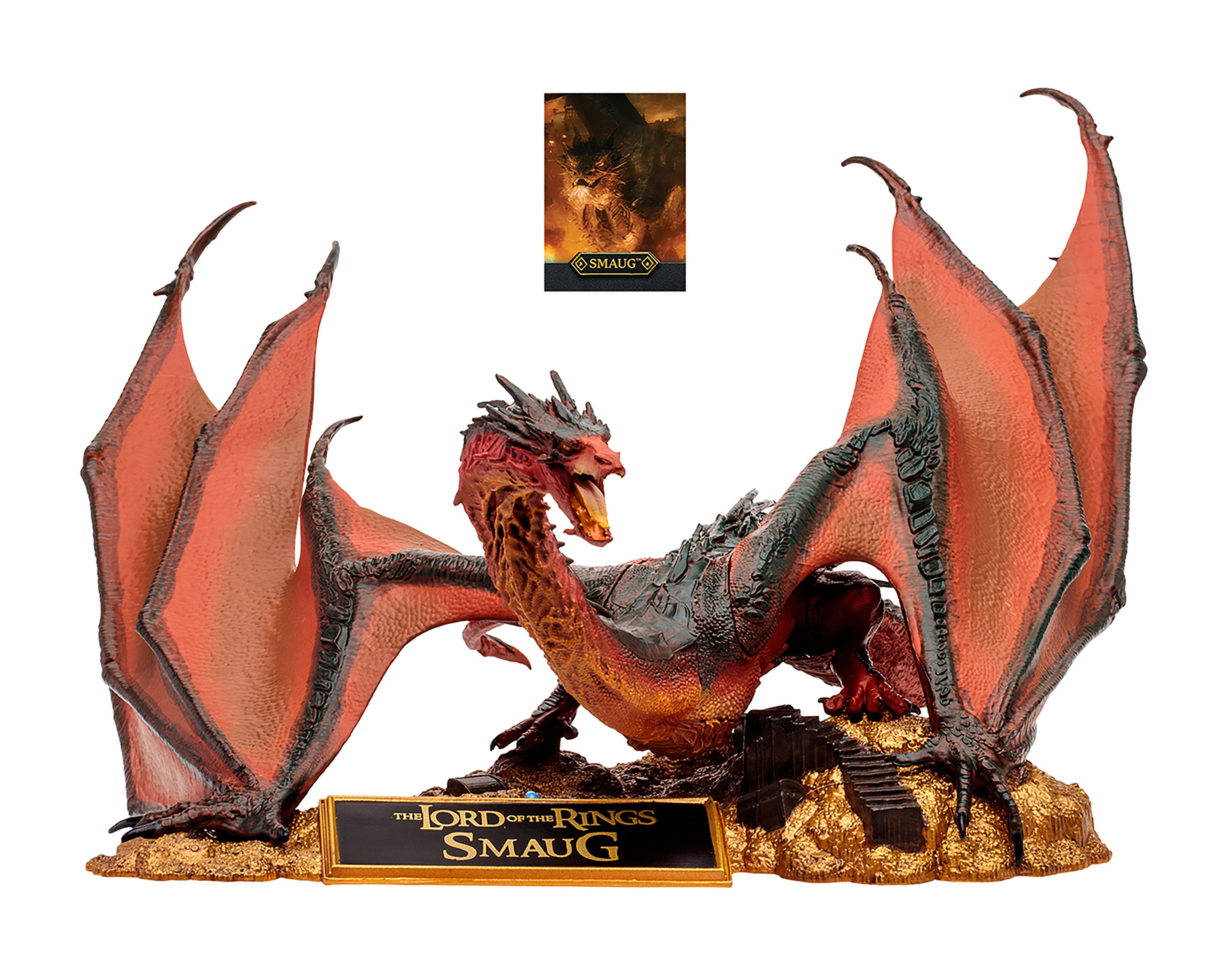 Foto 2 pulgar | Smaug McFarlane Dragons El Hobbit
