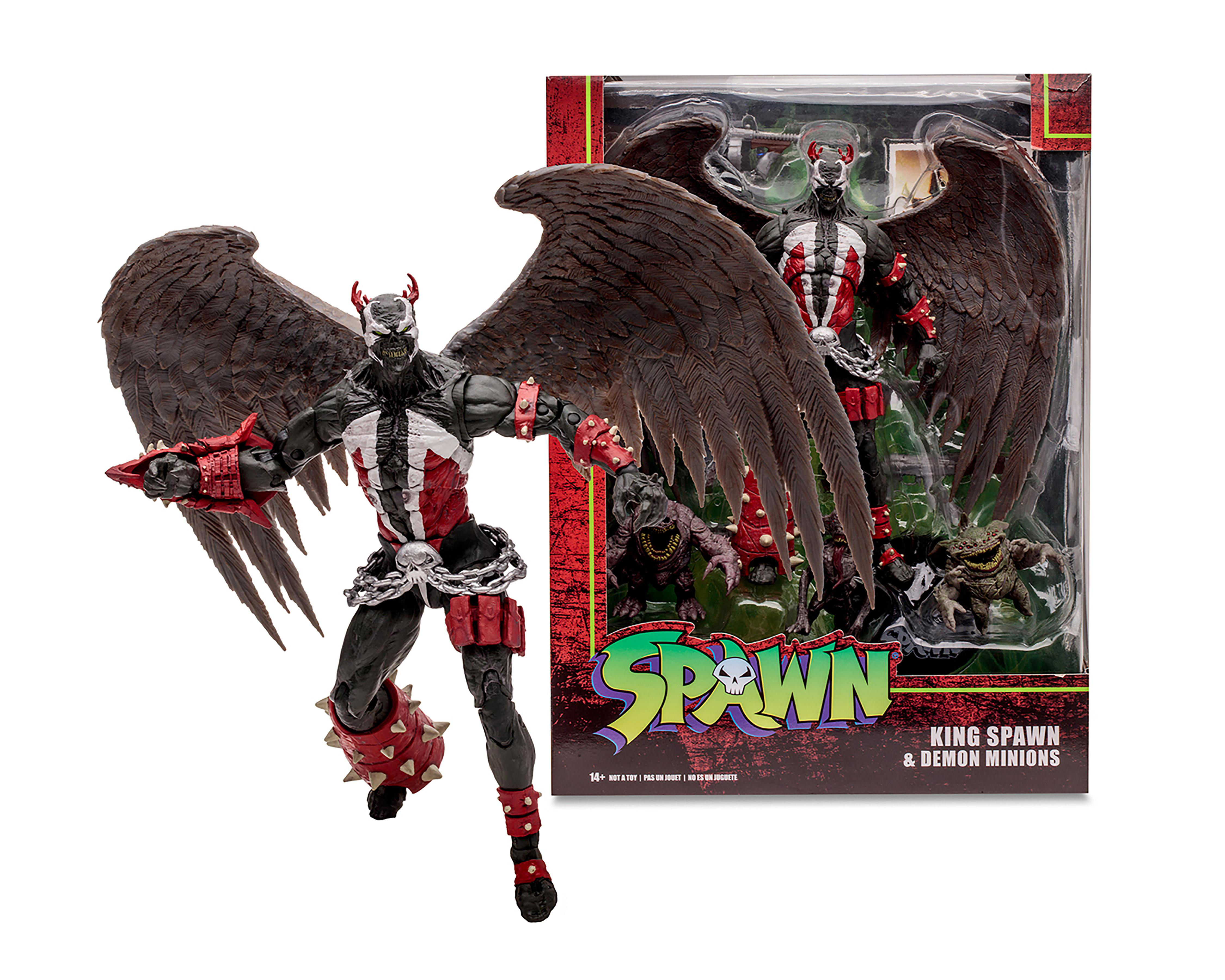 Foto 5 pulgar | King Spawn & Demon Minions McFarlane