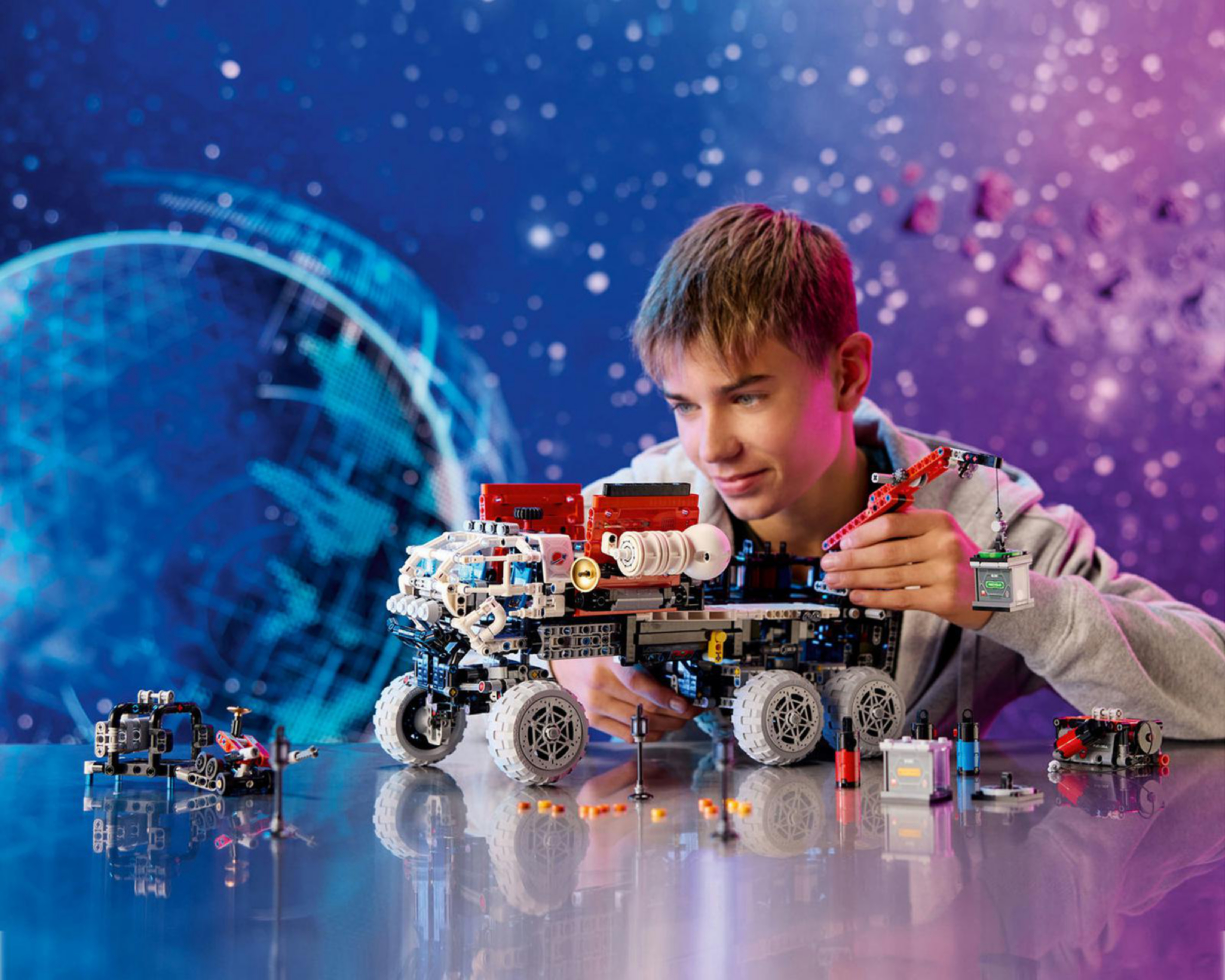 Foto 6 pulgar | LEGO Technic: Róver Explorador del Equipo de Marte