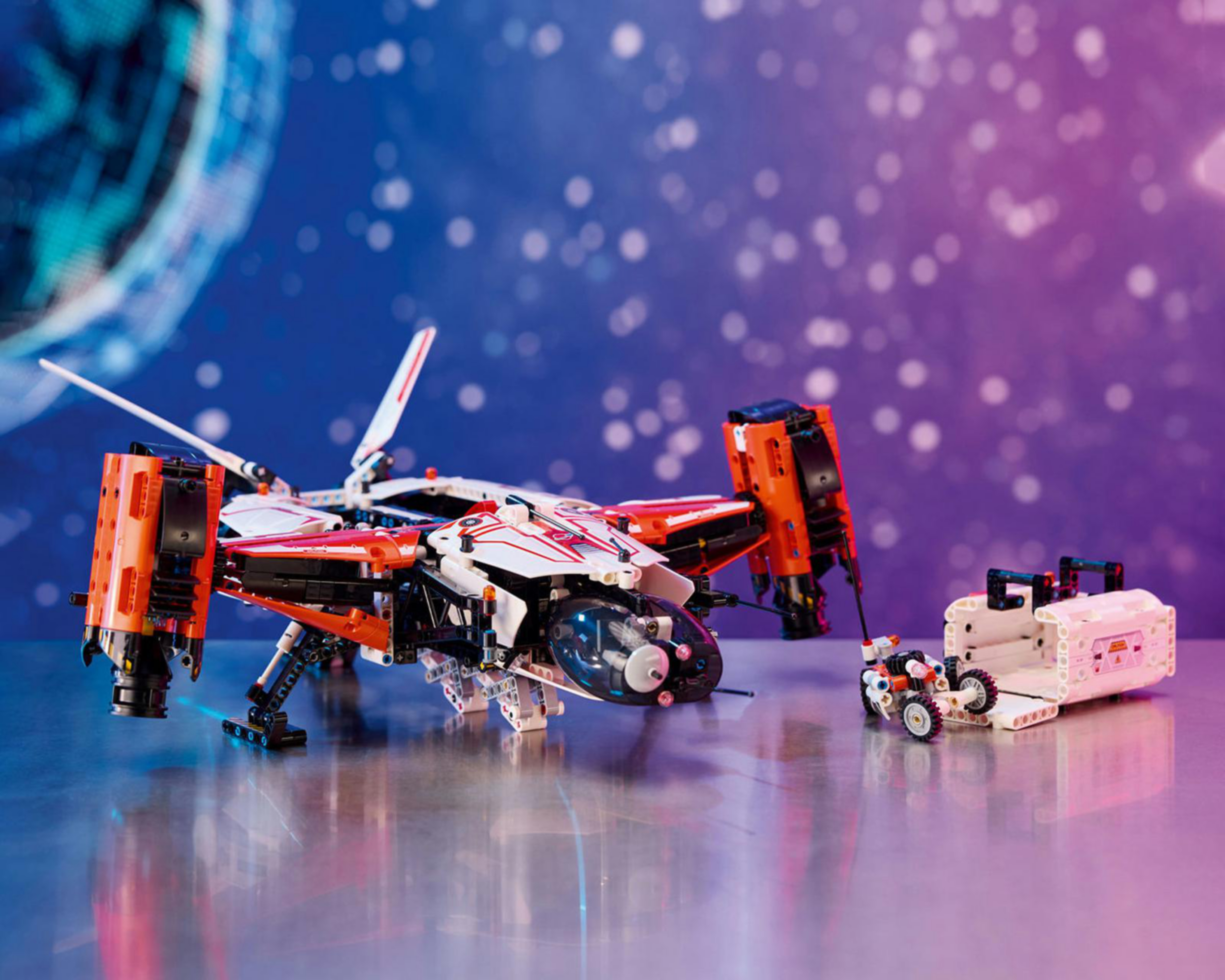 Foto 6 | LEGO Technic: Nave Espacial de Carga Pesada VTOL LT81