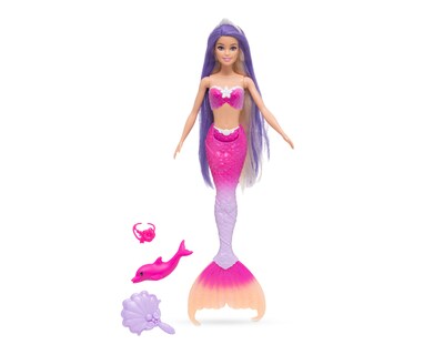 Foto 1 | Muñeca Barbie Sirena Color Change 1 Pieza al Azar