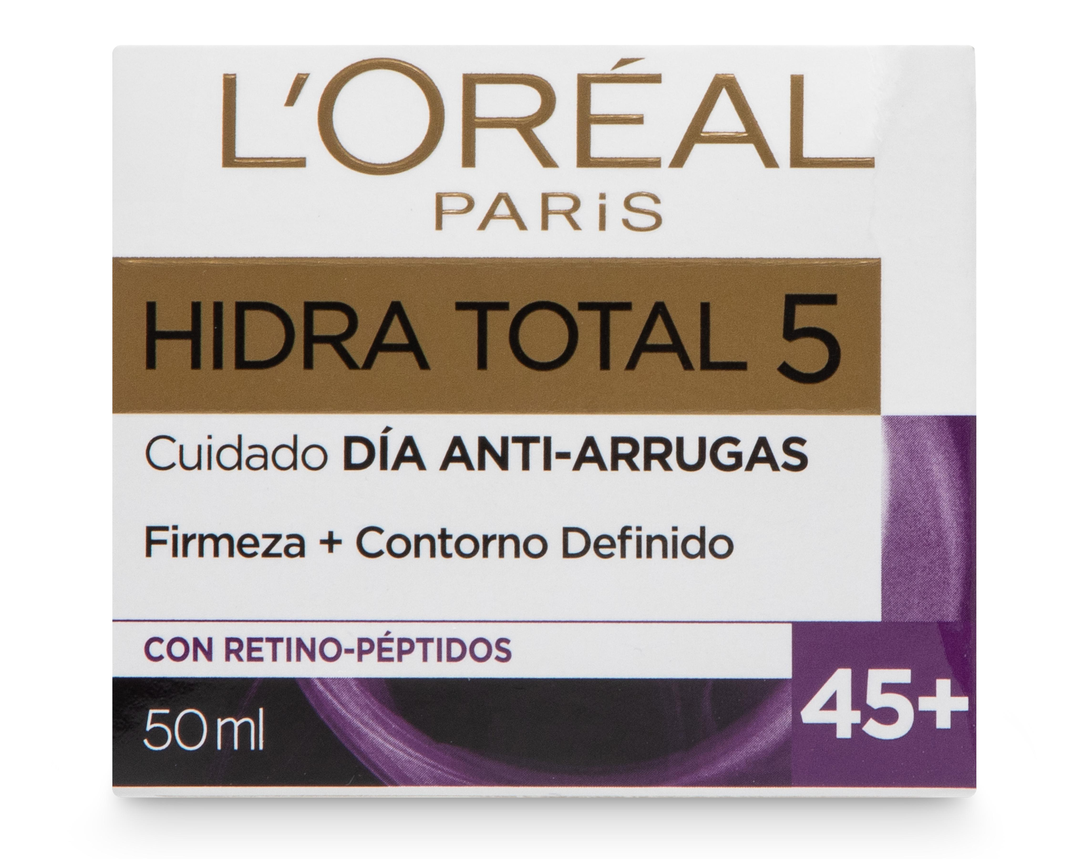 Foto 4 pulgar | Crema Antiarrugas L'Oréal Hidra Total 5 45+ 50 ml