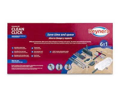 Foto 2 | Kit de Limpieza Reynera Clean Click 6 en 1