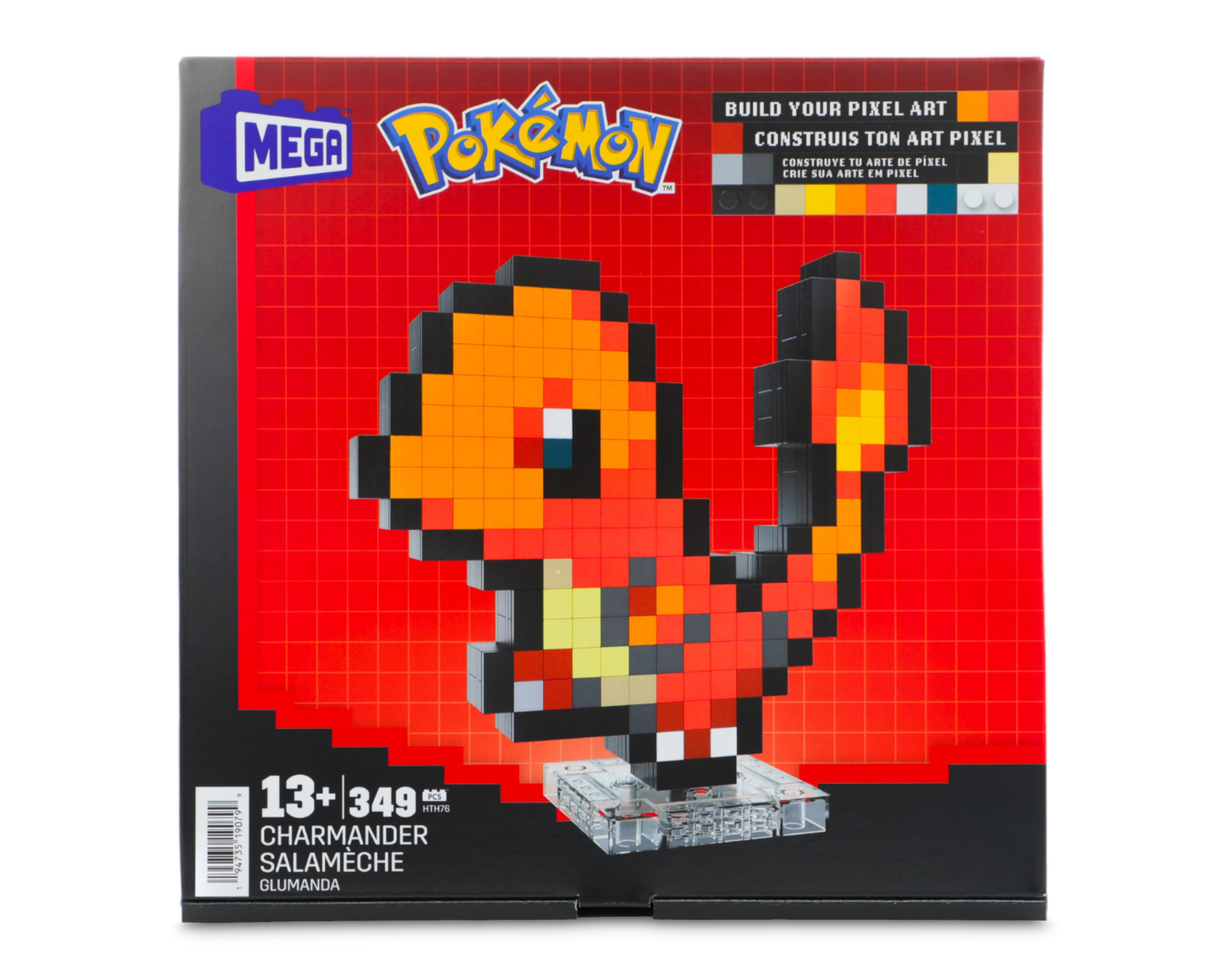 Foto 2 pulgar | Bloques de Construcción Mega Pokémon Charmander Píxel 349 Piezas