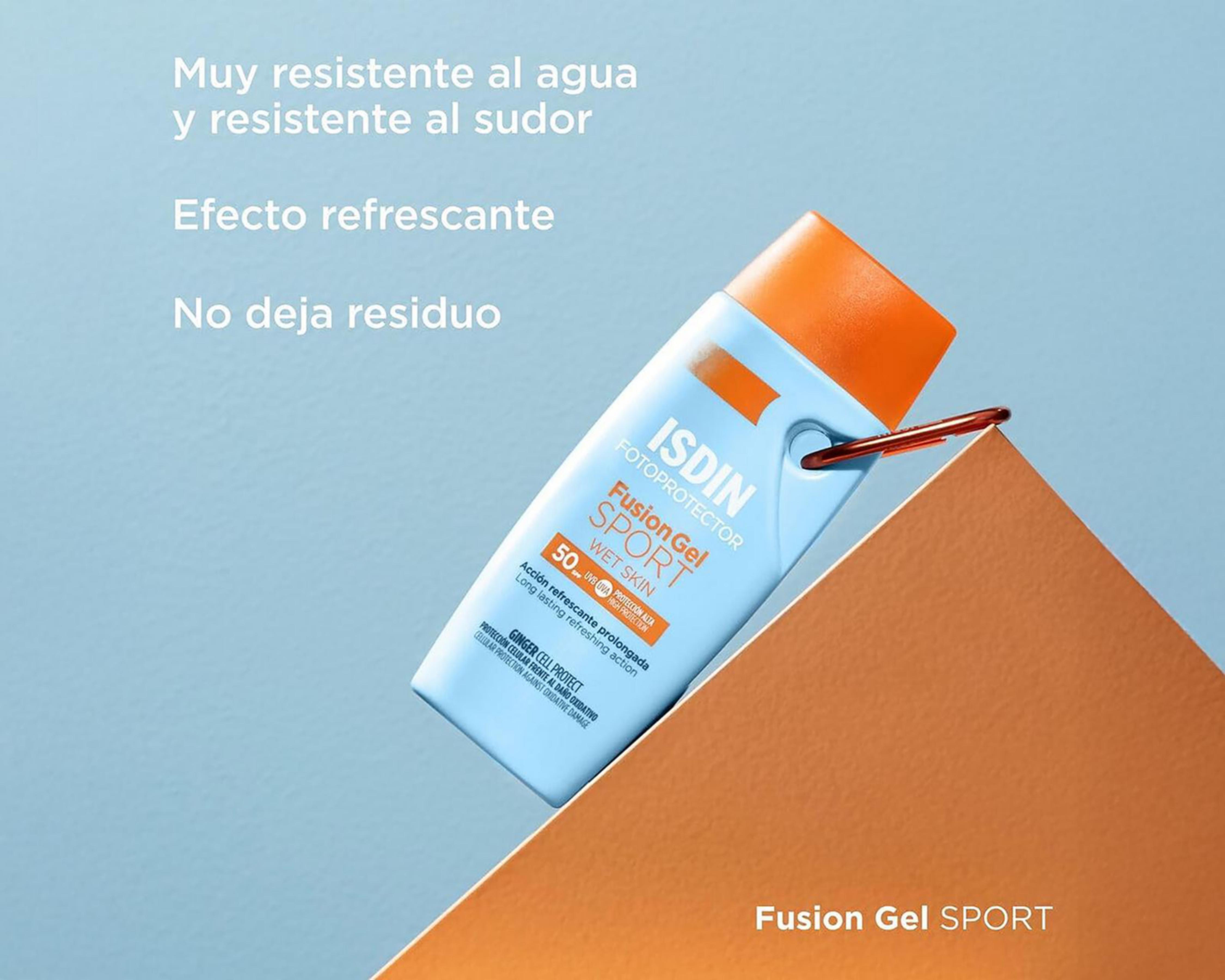 Foto 3 pulgar | Protector Solar SPF 50 Isdin Fusion Gel Sport 100 ml