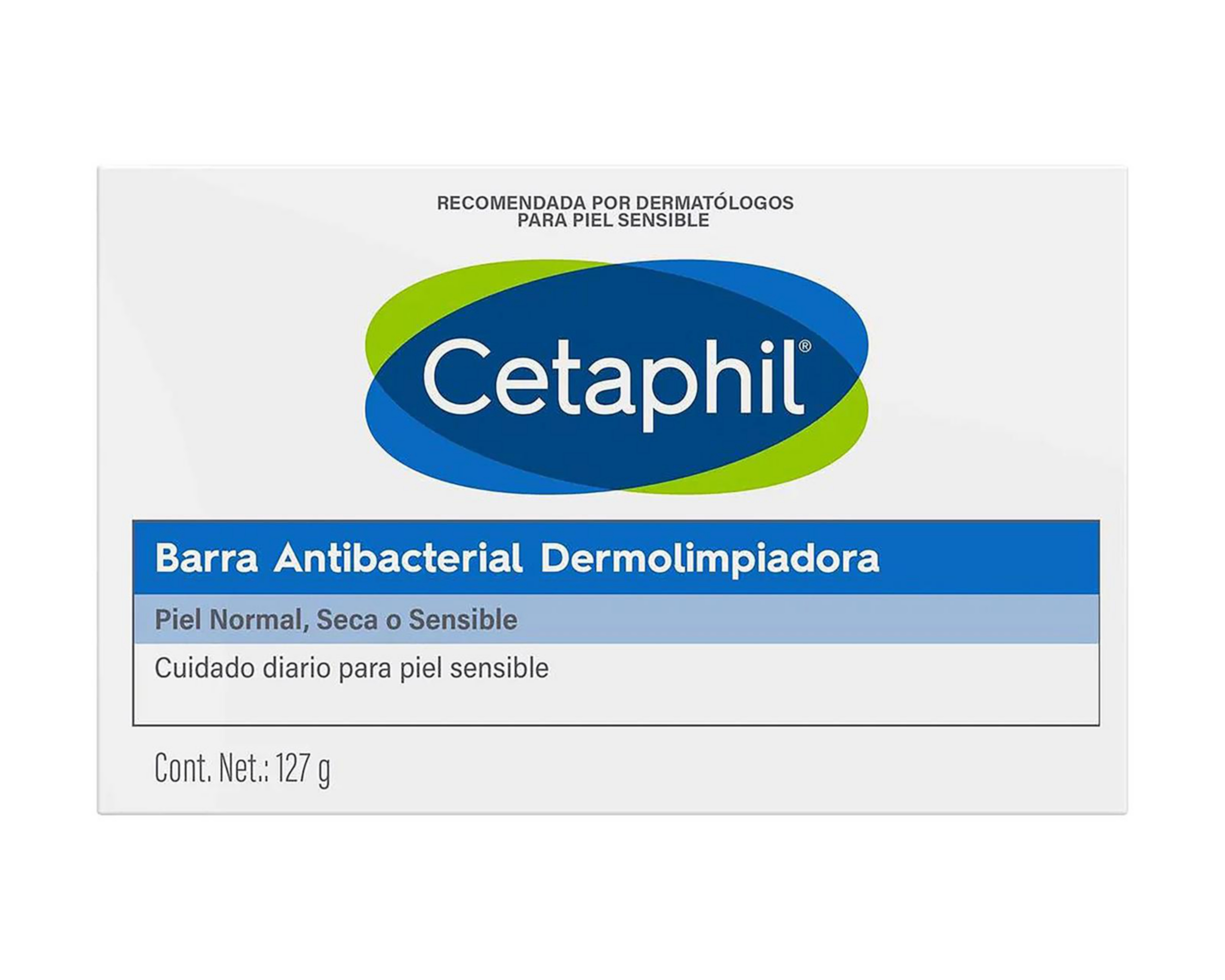 Foto 3 pulgar | Barra Antibacterial Dermolimpiadora Cetaphil 127 g