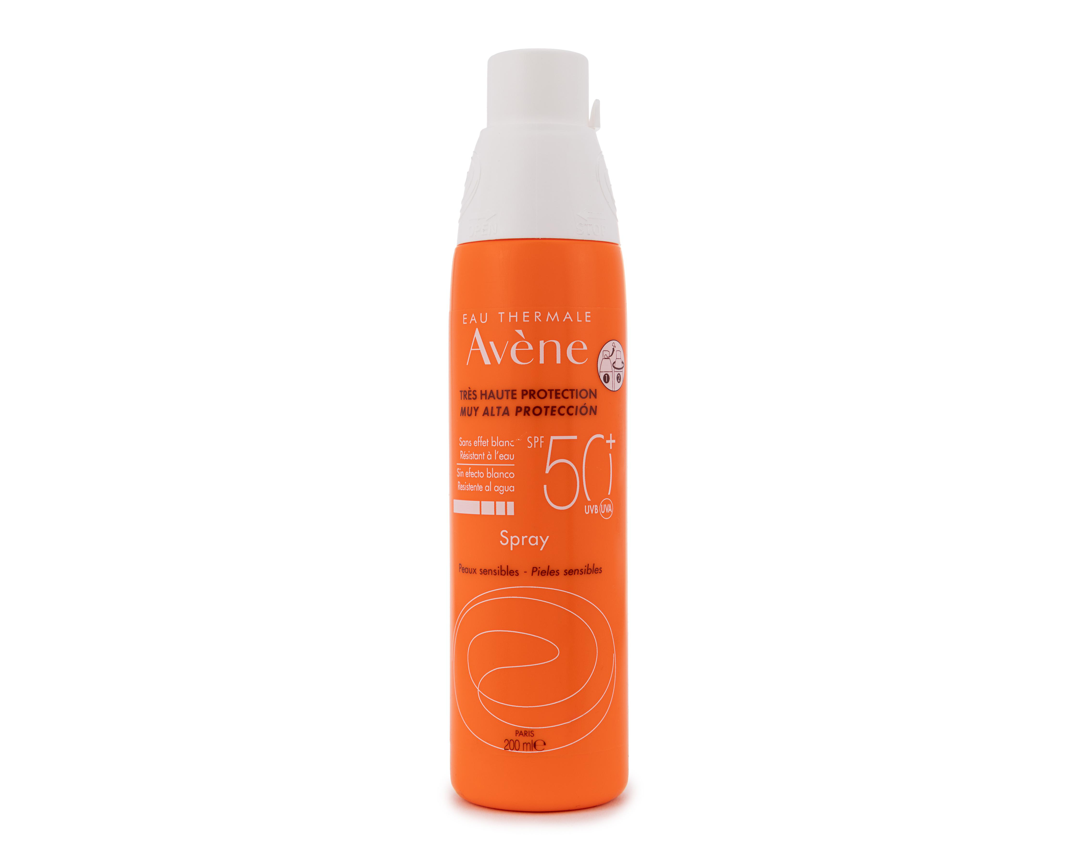 Protector Solar FPS 50+ Avène Spray 200 ml