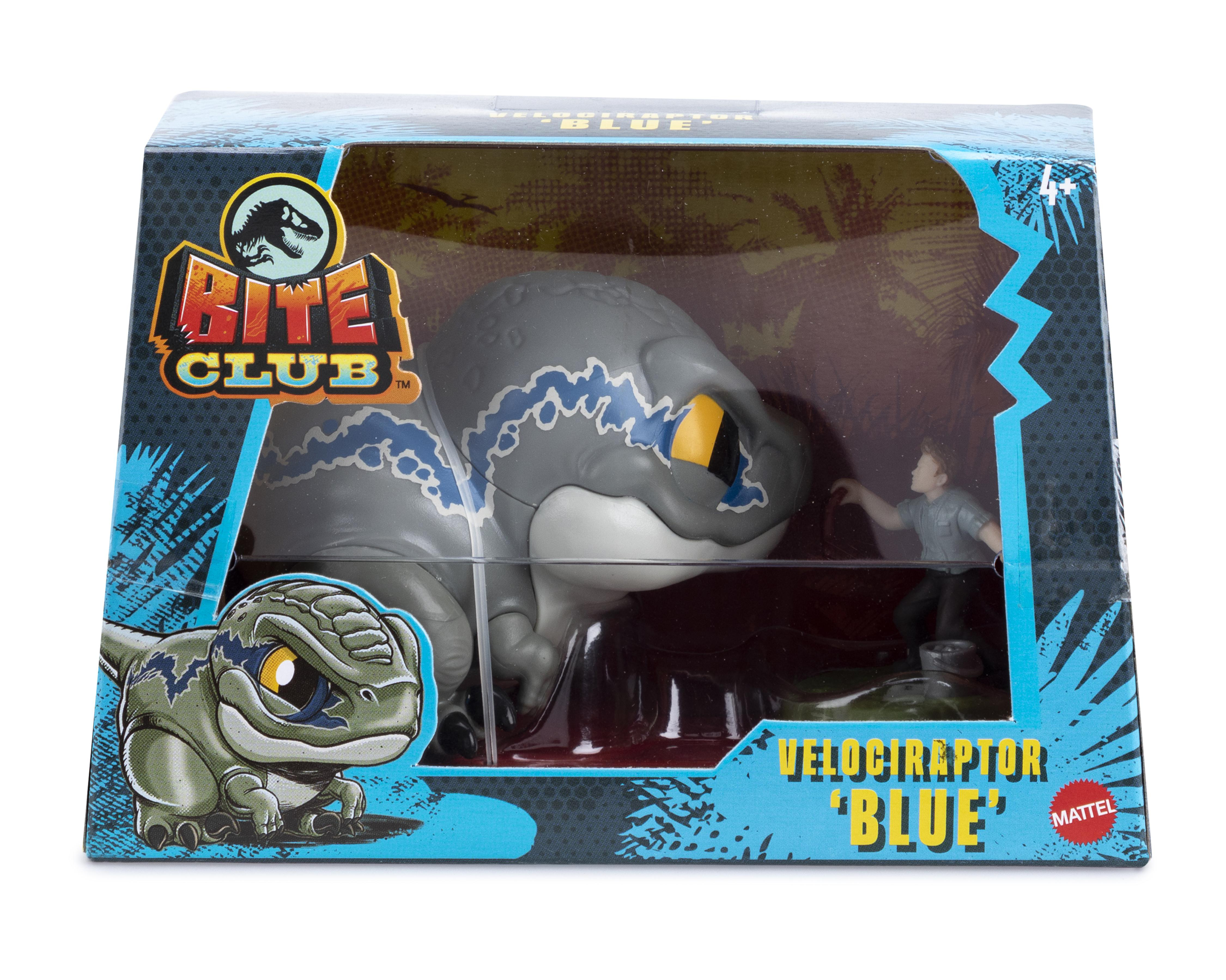 Foto 2 pulgar | Velociraptor Blue Mattel Jurassic World