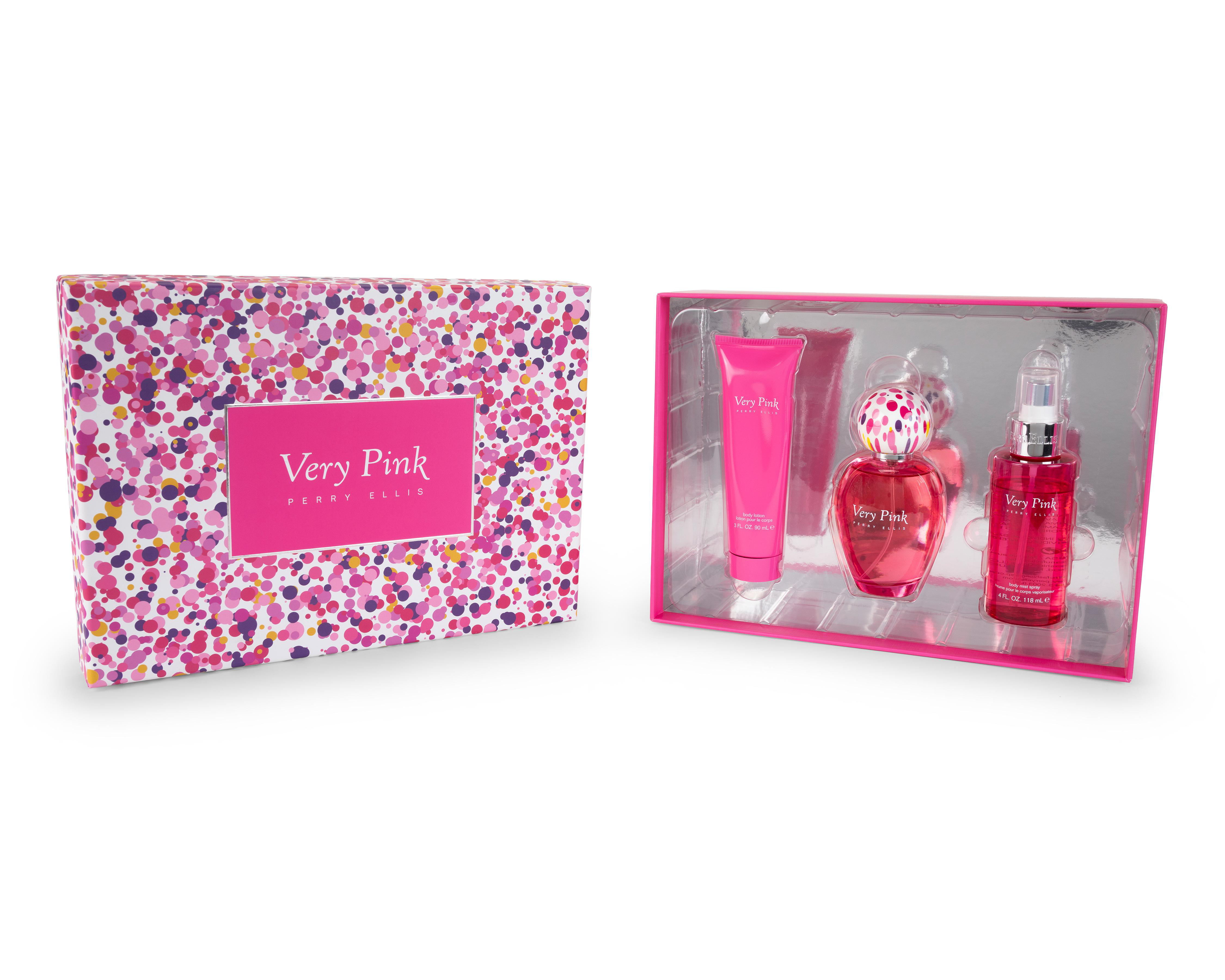 Foto 5 pulgar | Estuche para Mujer Perry Ellis Very Pink 3 Piezas