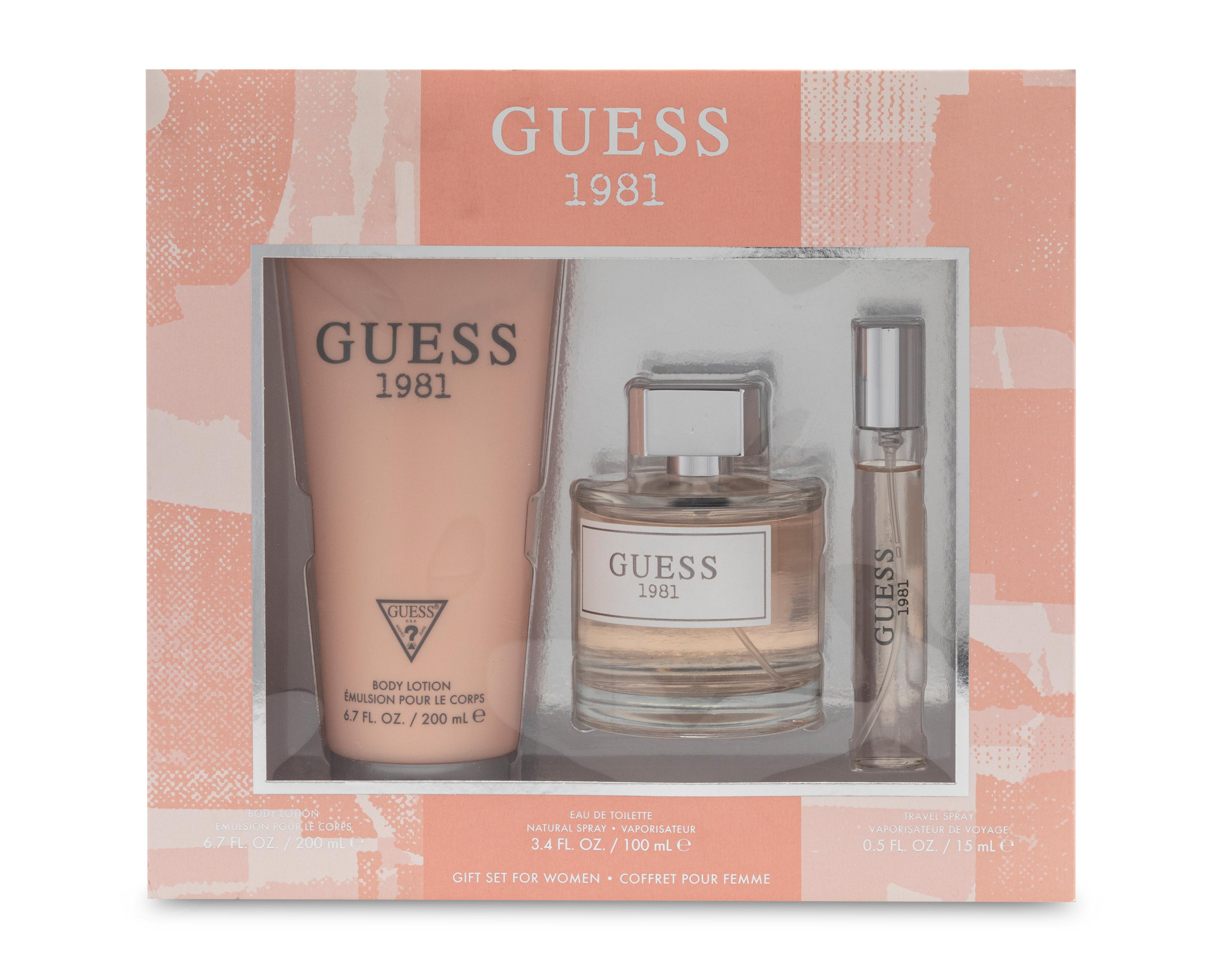 Estuche para Mujer Guess 1981 3 Piezas