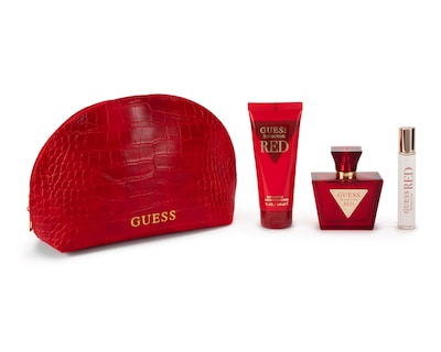 Foto 4 | Estuche para Mujer Guess Seductive Red 3 Piezas
