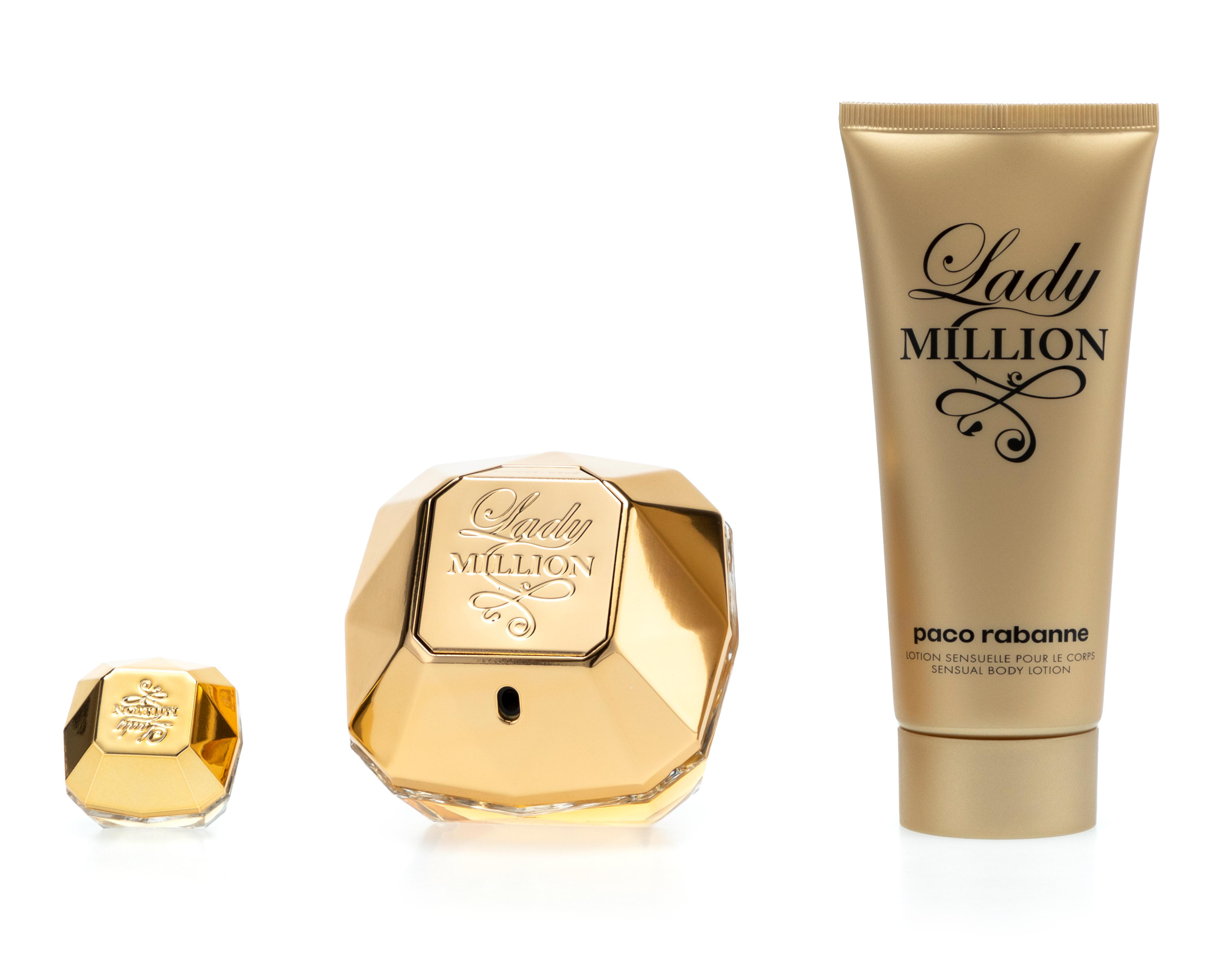 Foto 4 pulgar | Estuche para Mujer Paco Rabanne Lady Million  3 Piezas