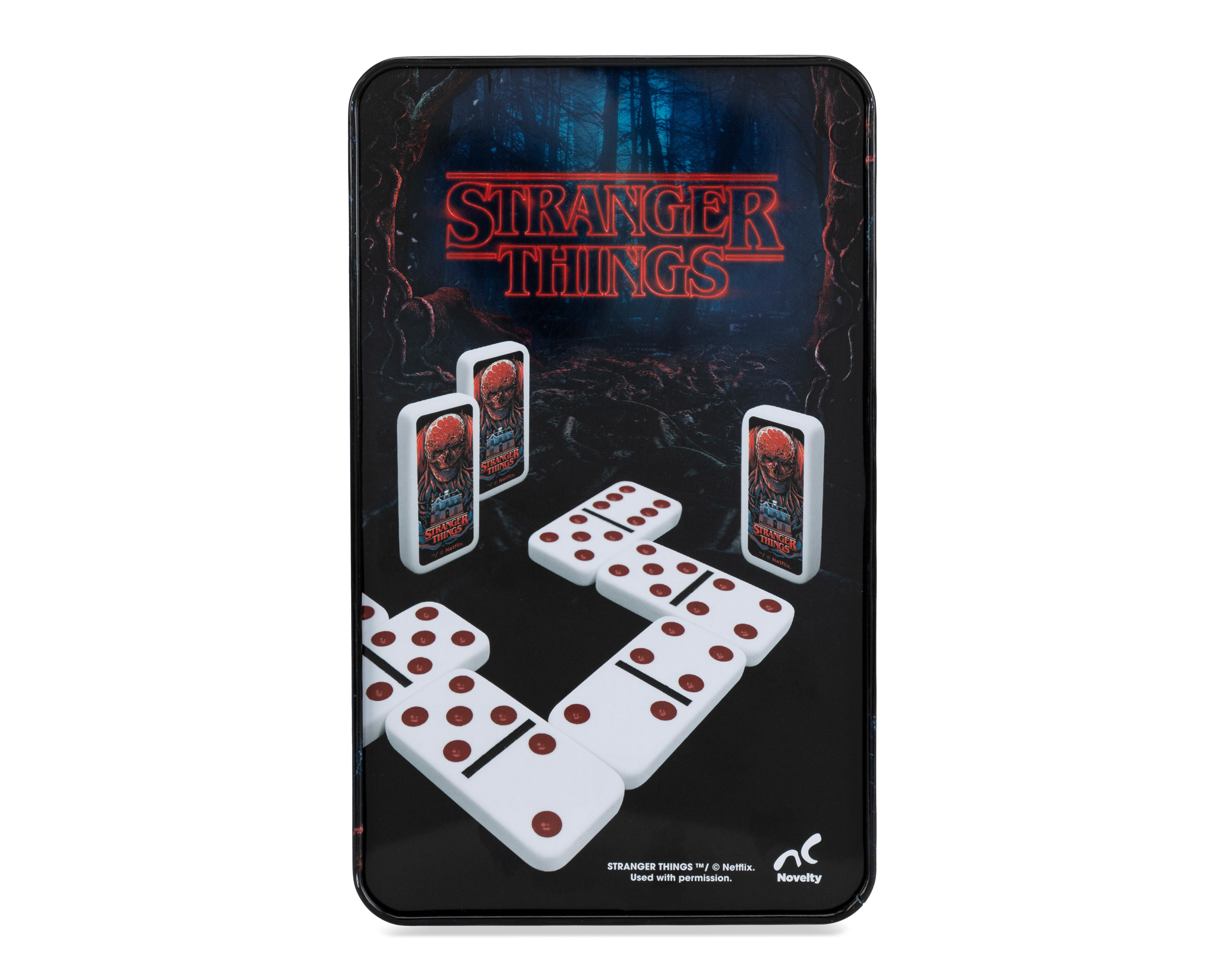 Foto 3 pulgar | Juego de Mesa Dominó Stranger Things Novelty