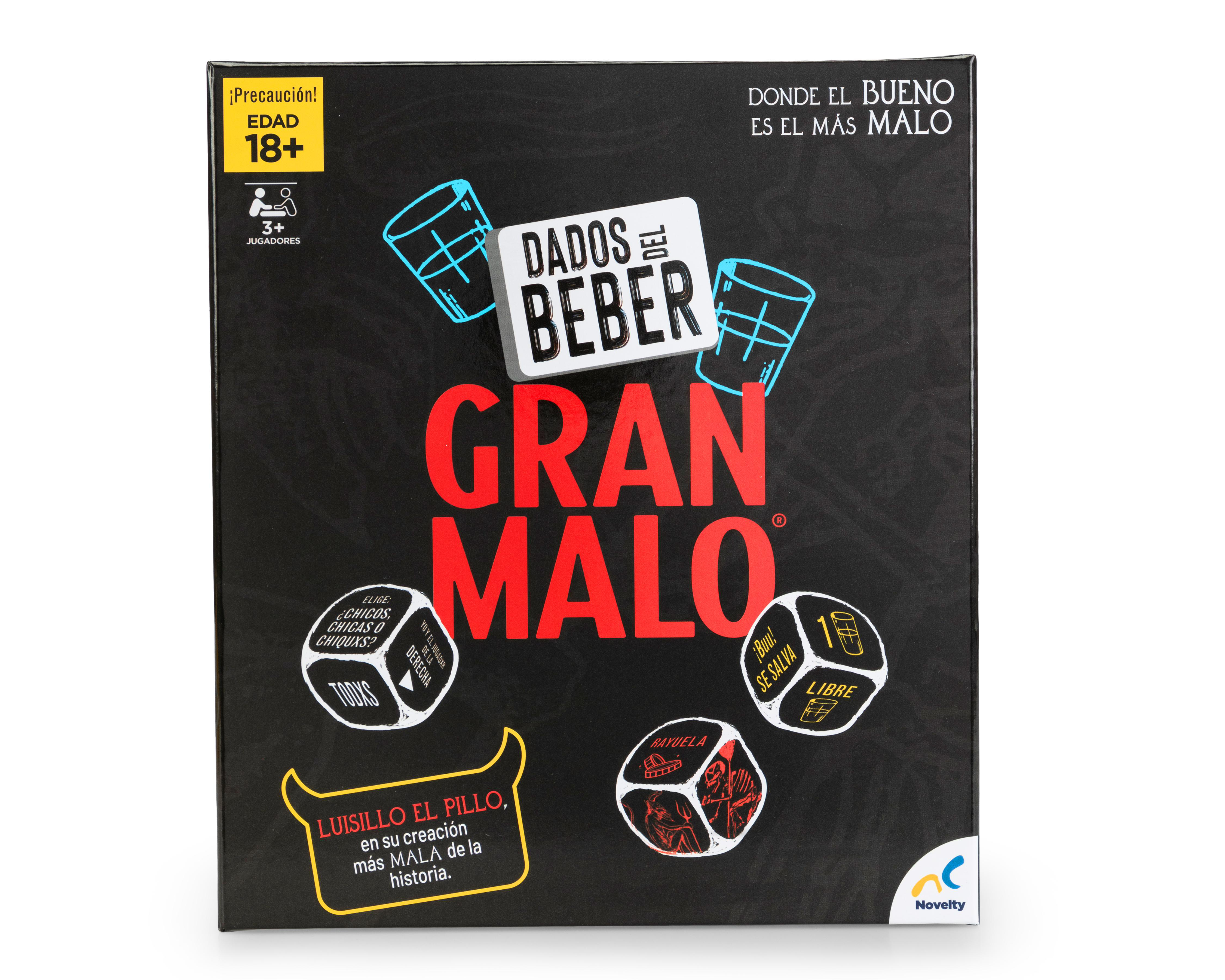 Foto 2 pulgar | Juego de Mesa Gran Malo Dados del Beber