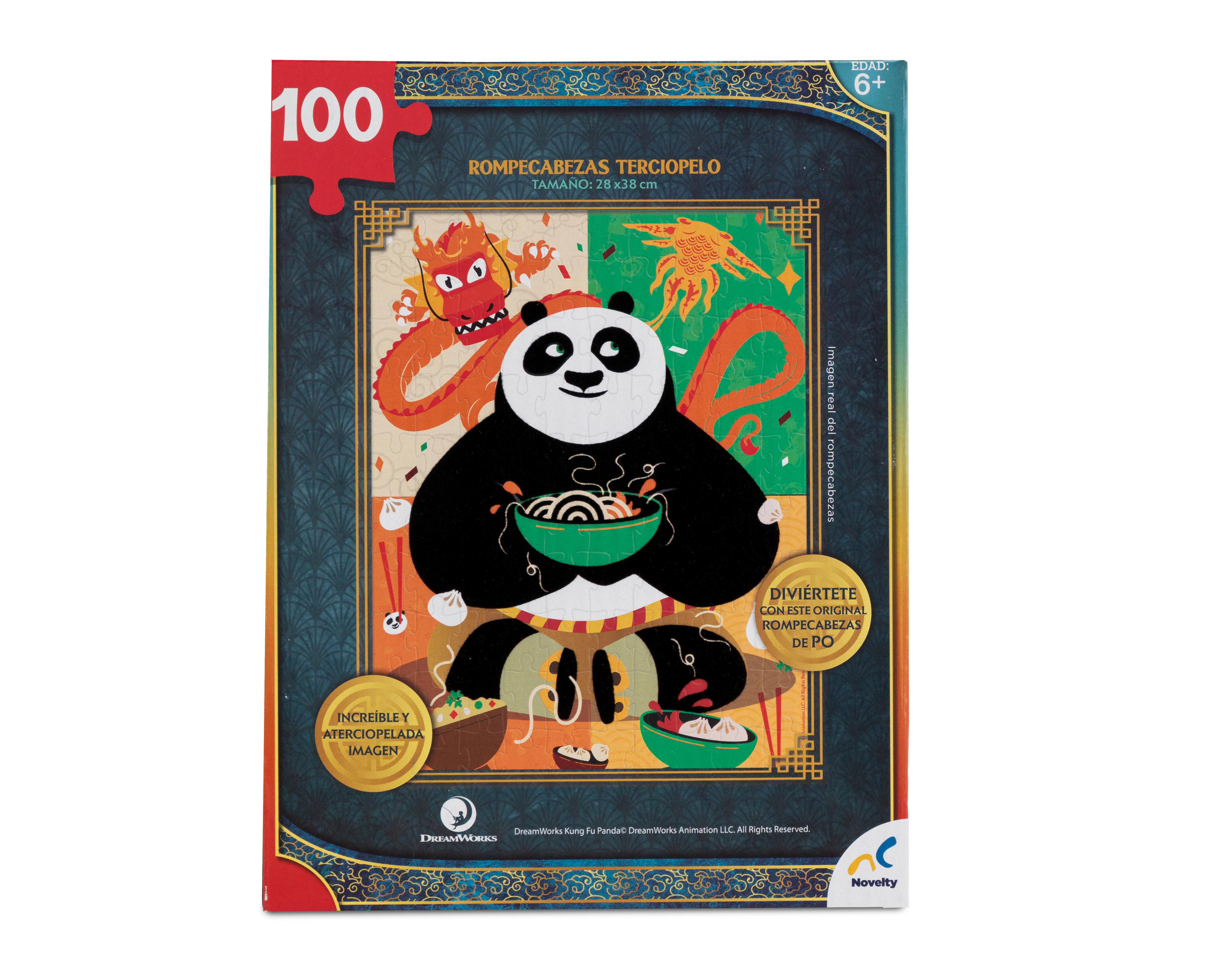 Foto 3 pulgar | Rompecabezas Kung Fu Panda 4 Novelty 100 Piezas