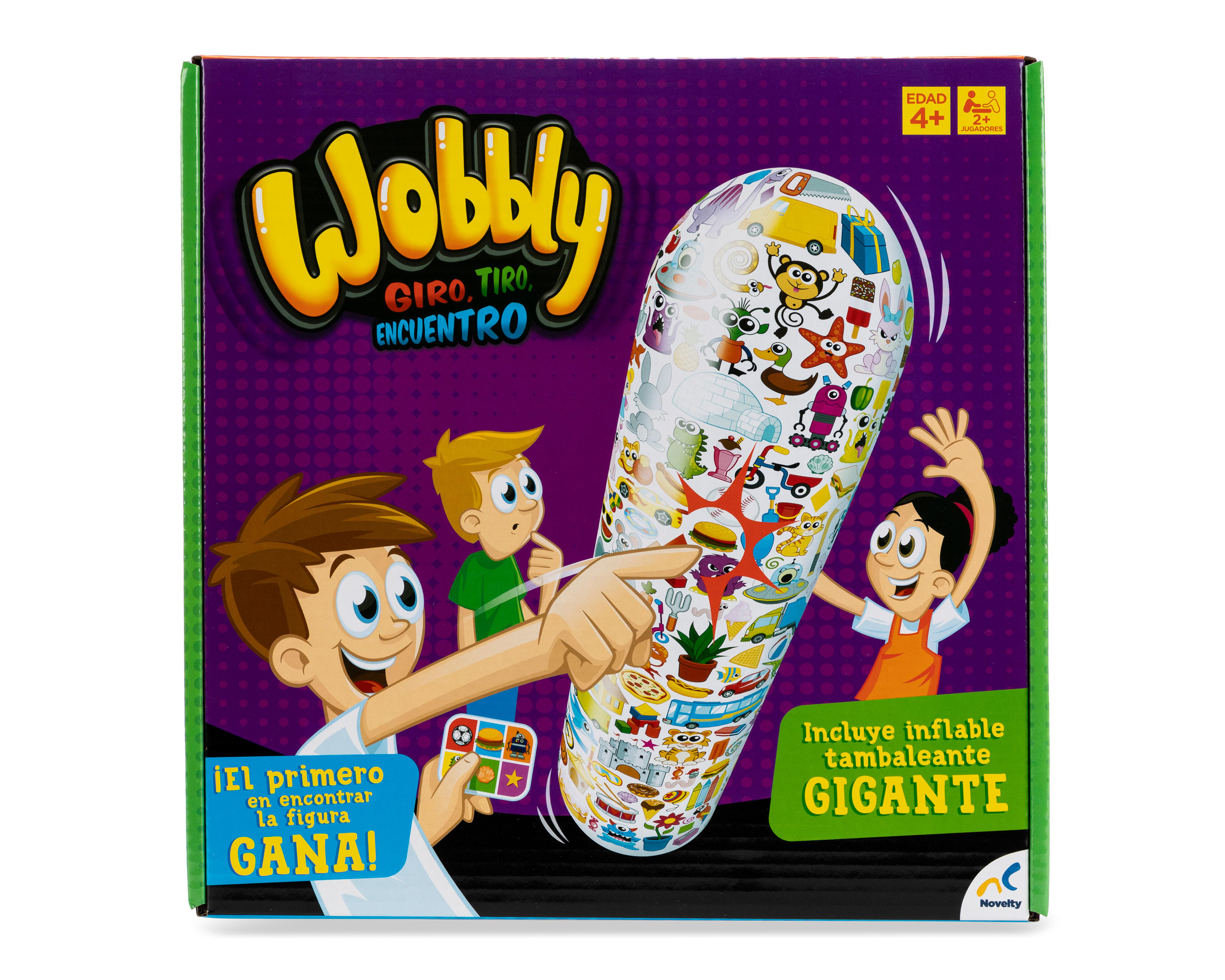 Foto 2 pulgar | Juego de Mesa Woobly Giro Tiro Encuentro Novelty