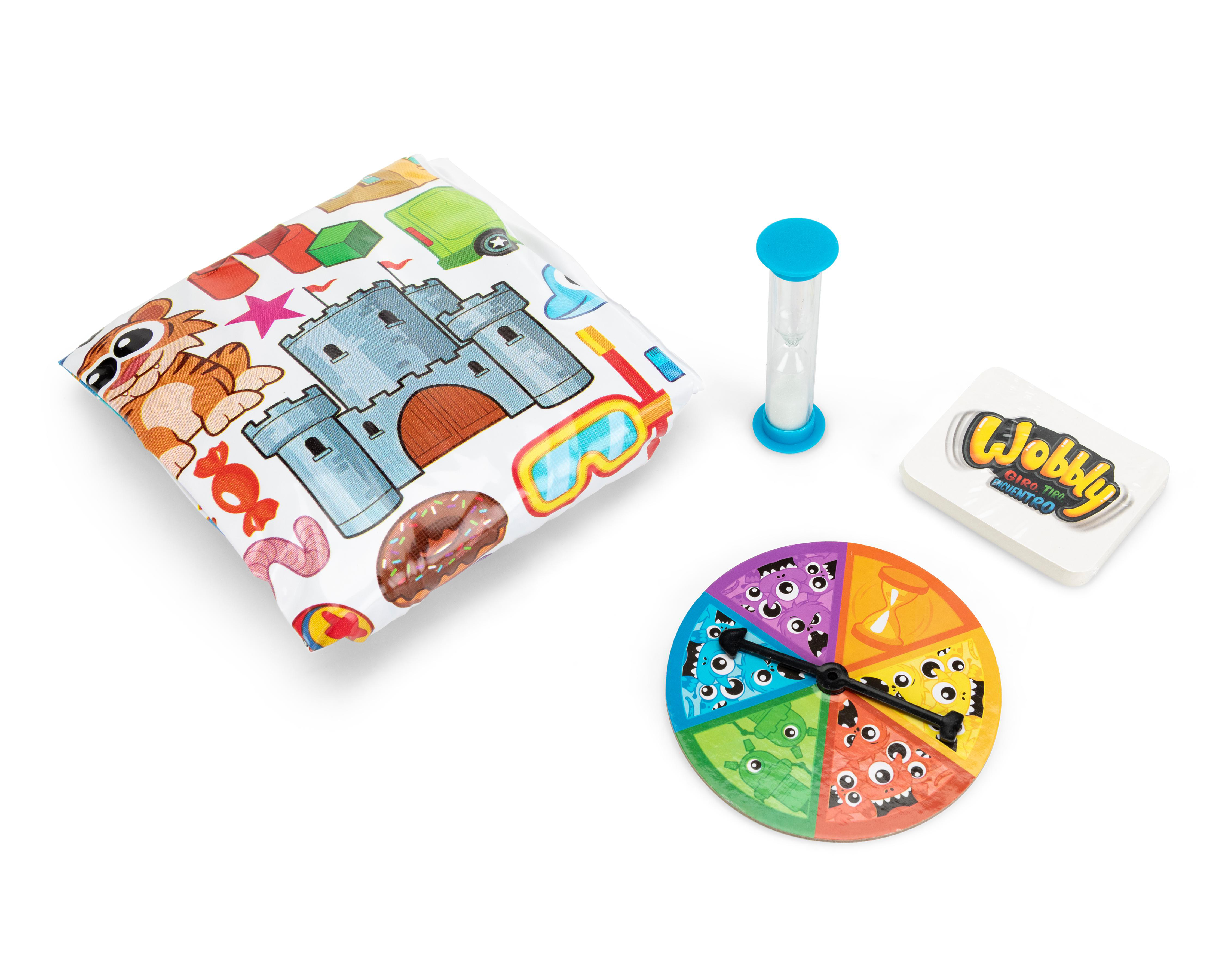 Foto 4 pulgar | Juego de Mesa Woobly Giro Tiro Encuentro Novelty