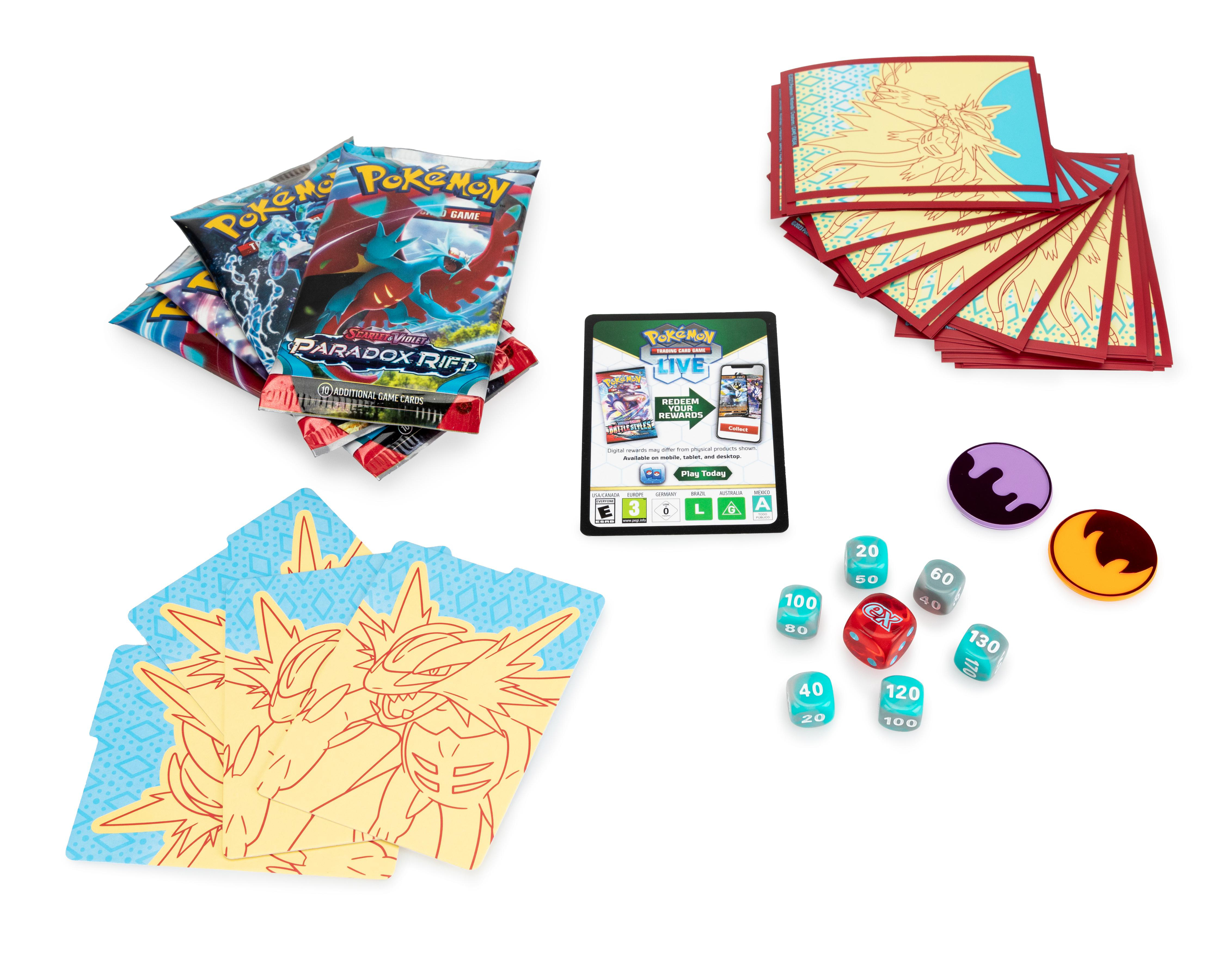 Foto 4 pulgar | Juego de Cartas Pokémon Elite Trainer Box Scarlet and Violet Paradox Rift