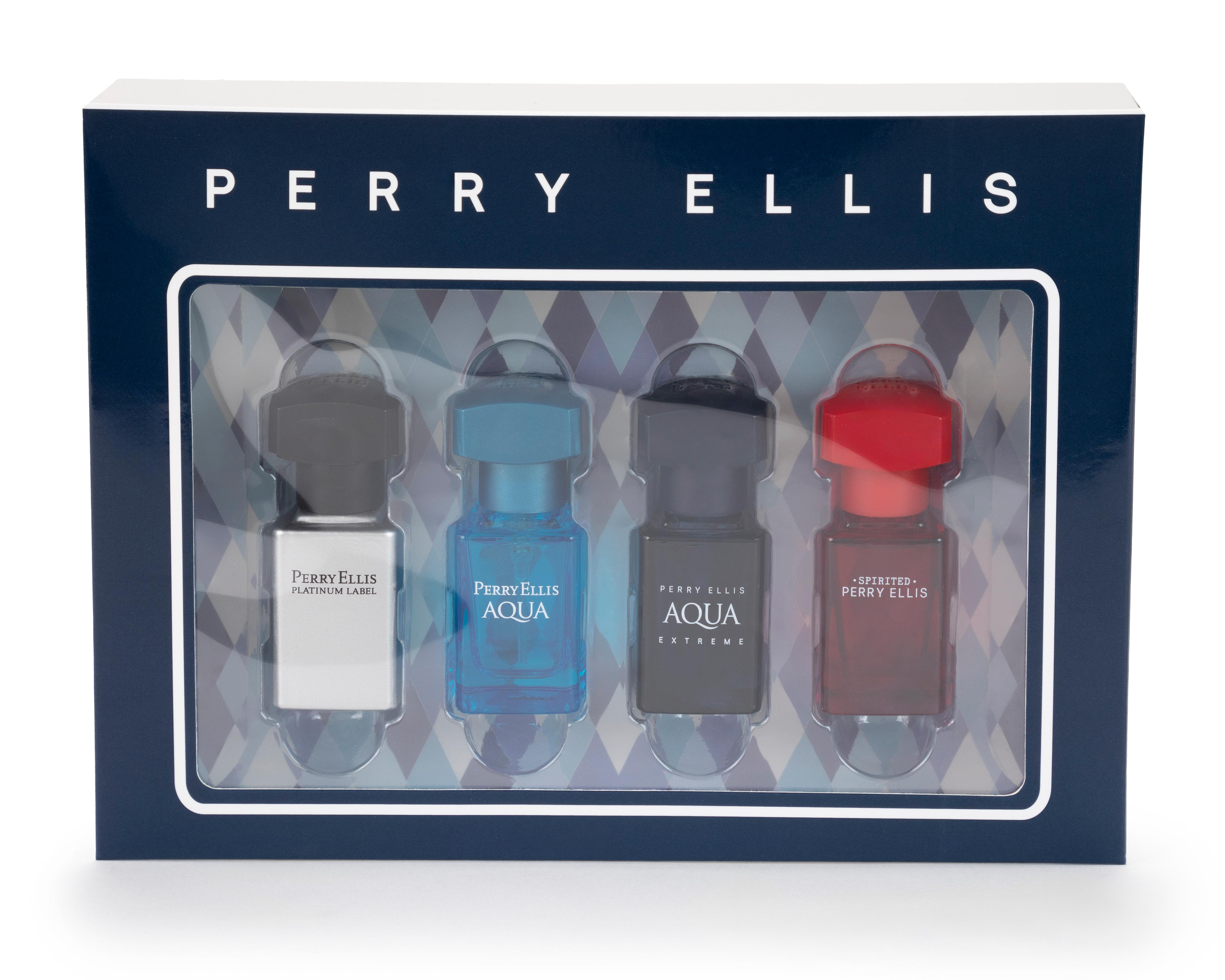 Perfume Perry Ellis Aqua 4 Piezas