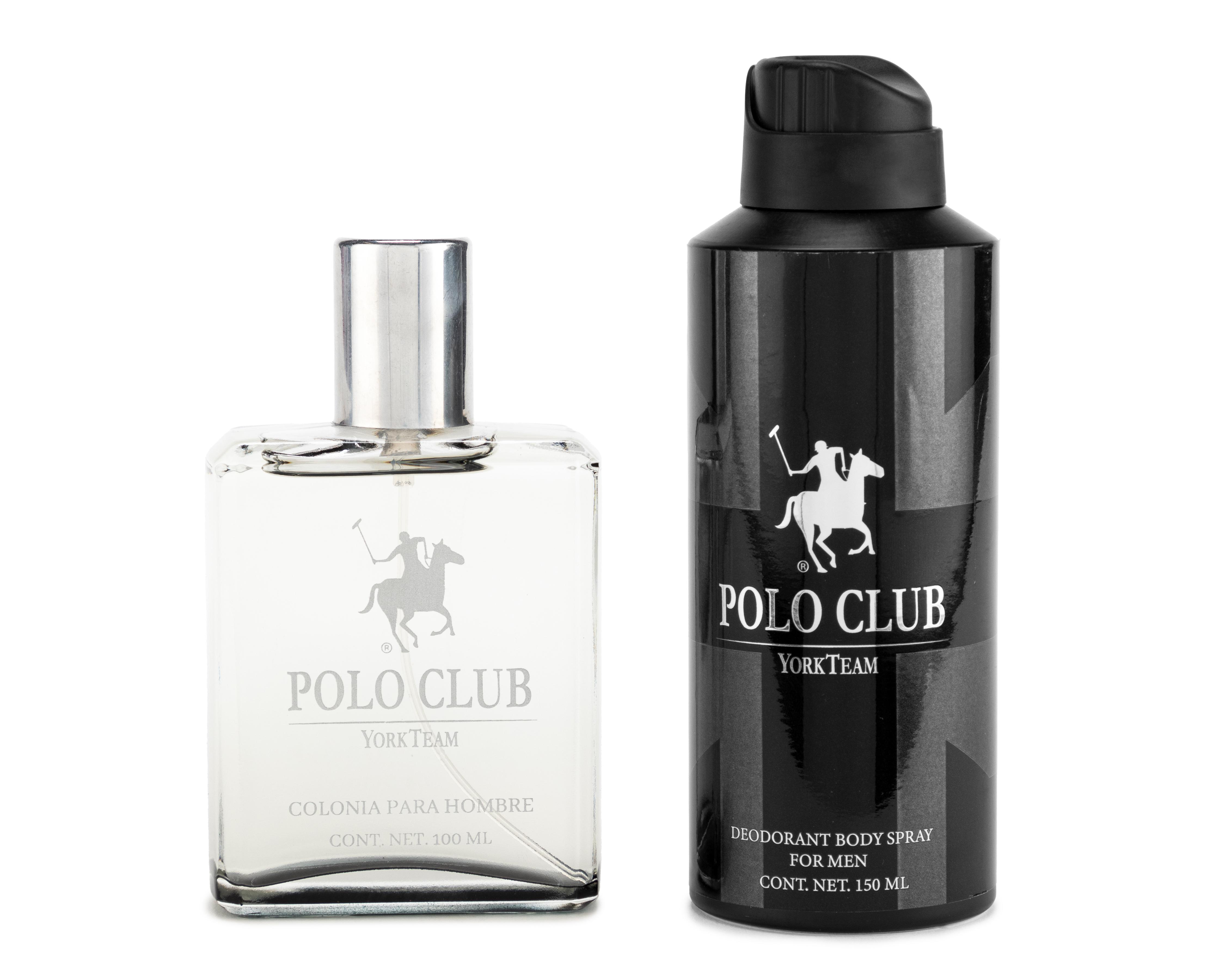 Foto 4 pulgar | Estuche para Hombre York Team Polo Club New England Black 2 Piezas