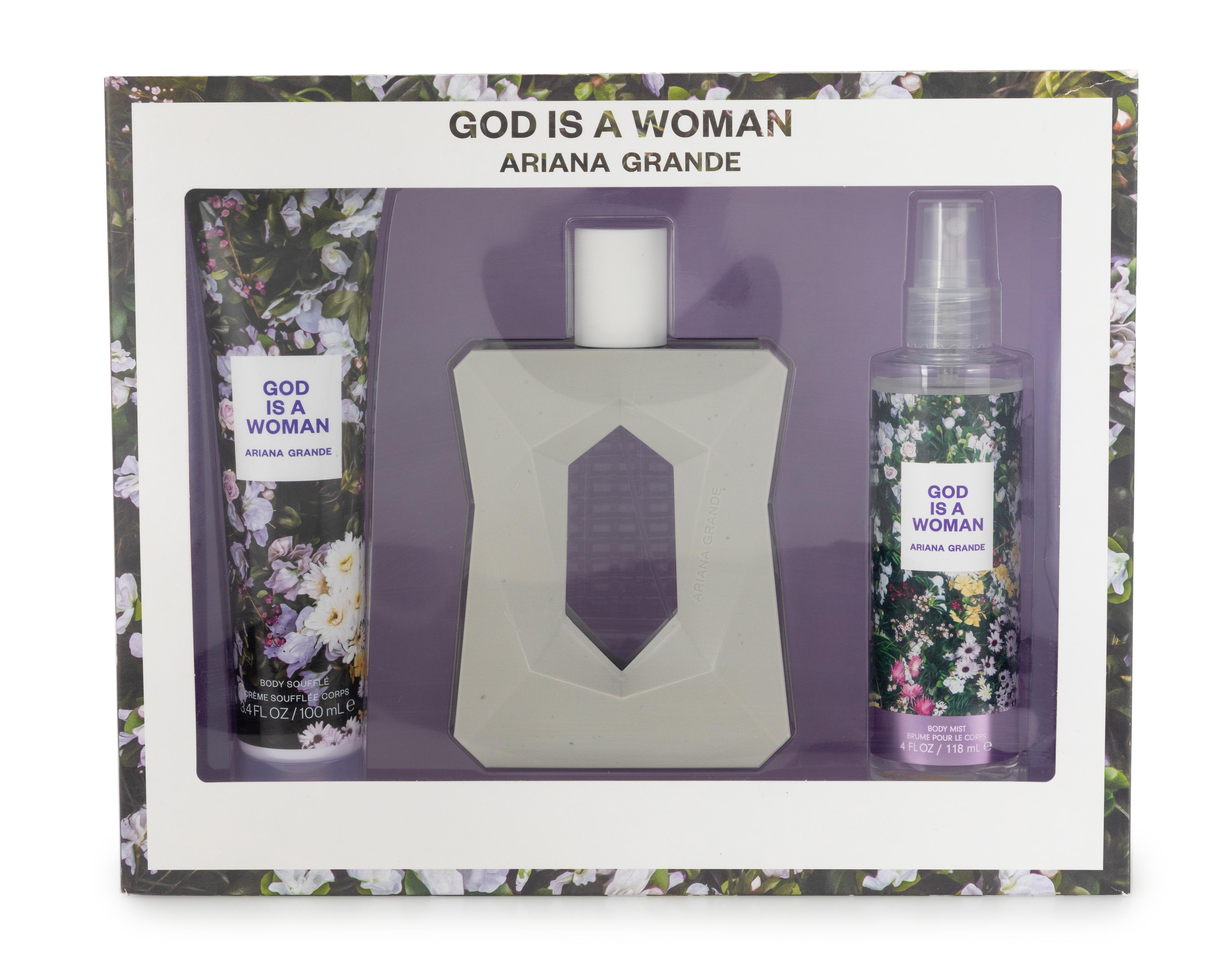 Estuche para Mujer Ariana Grande God is a Woman 3 Piezas