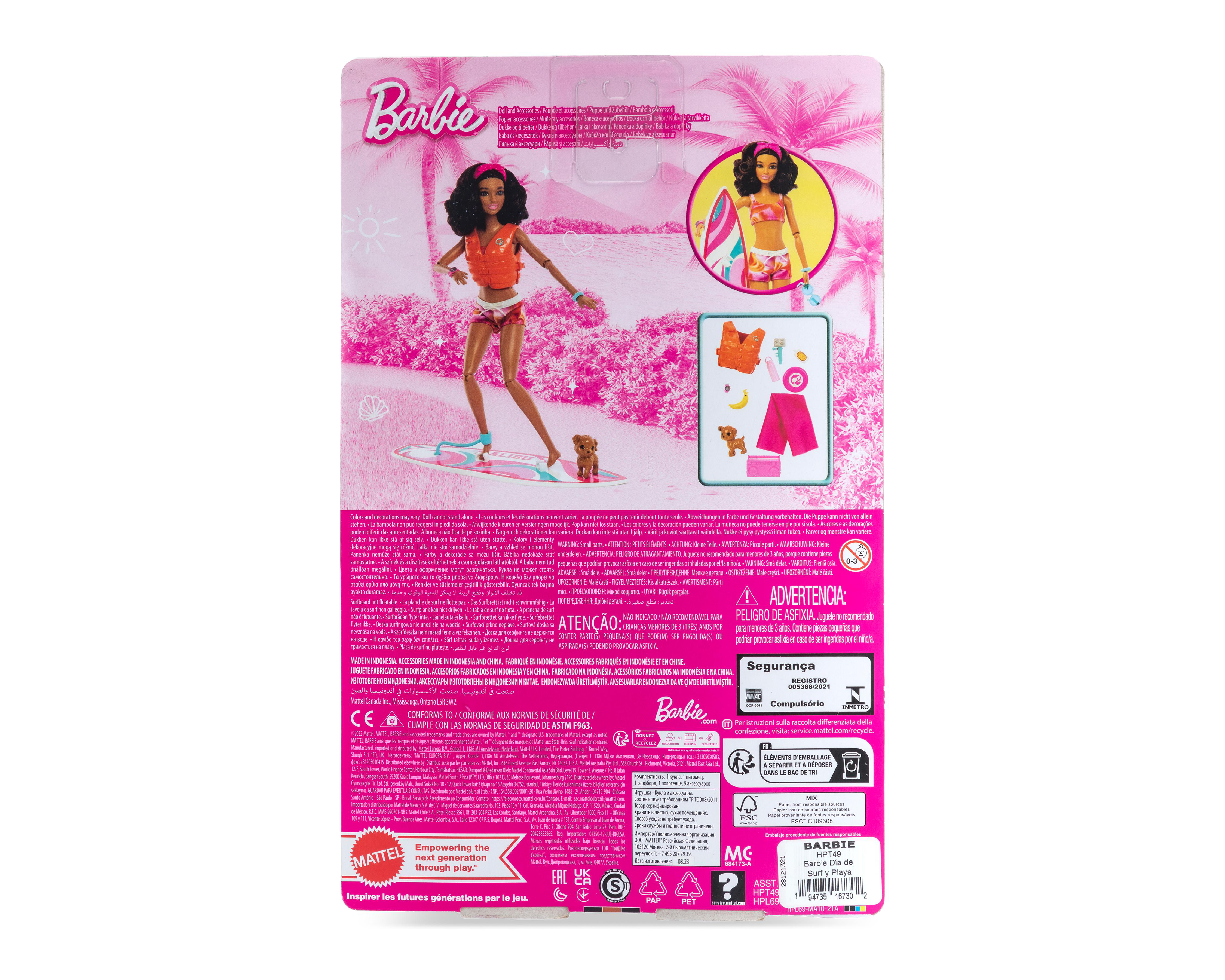 Foto 2 | Muñeca Barbie Malibu