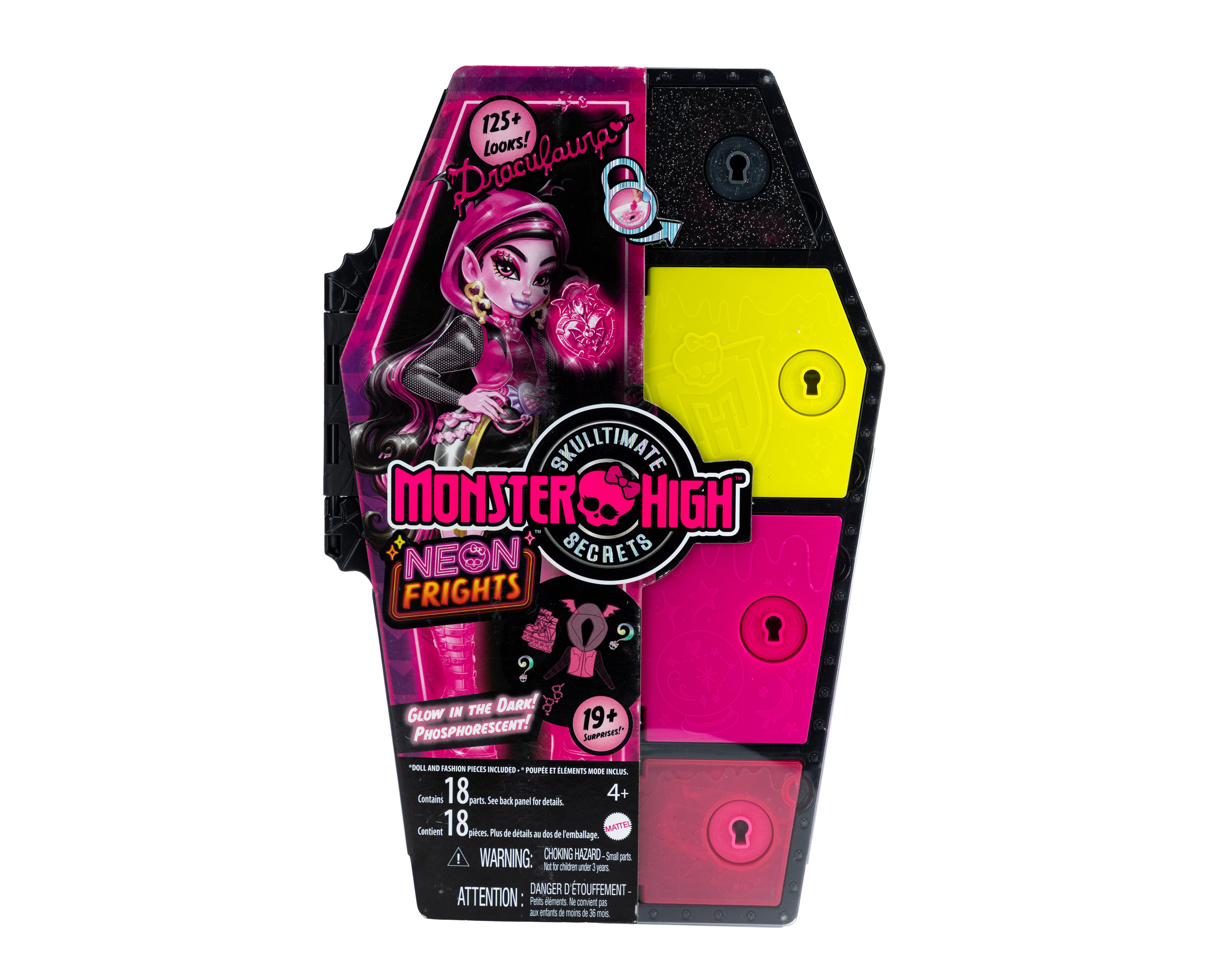 Foto 1 | Muñeca Monster High Skulltimates Secrets Neón Frights