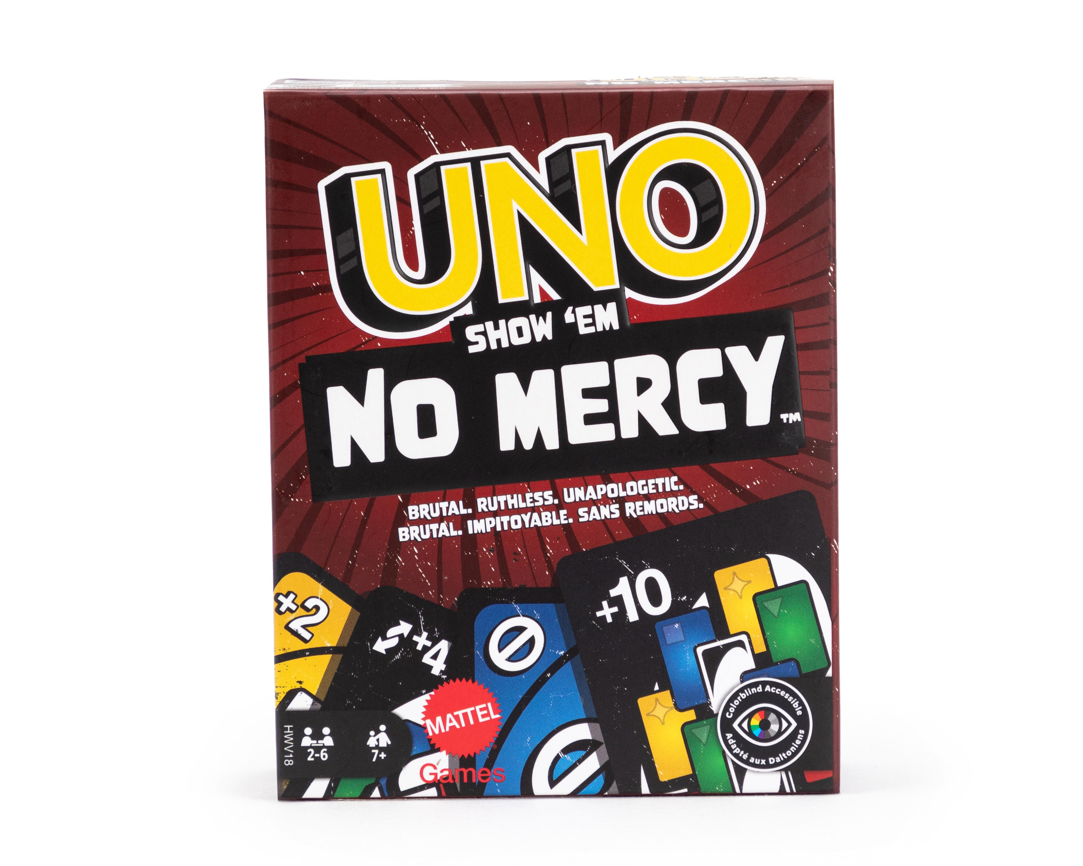 Juego de Mesa Uno Mattel No Mercy