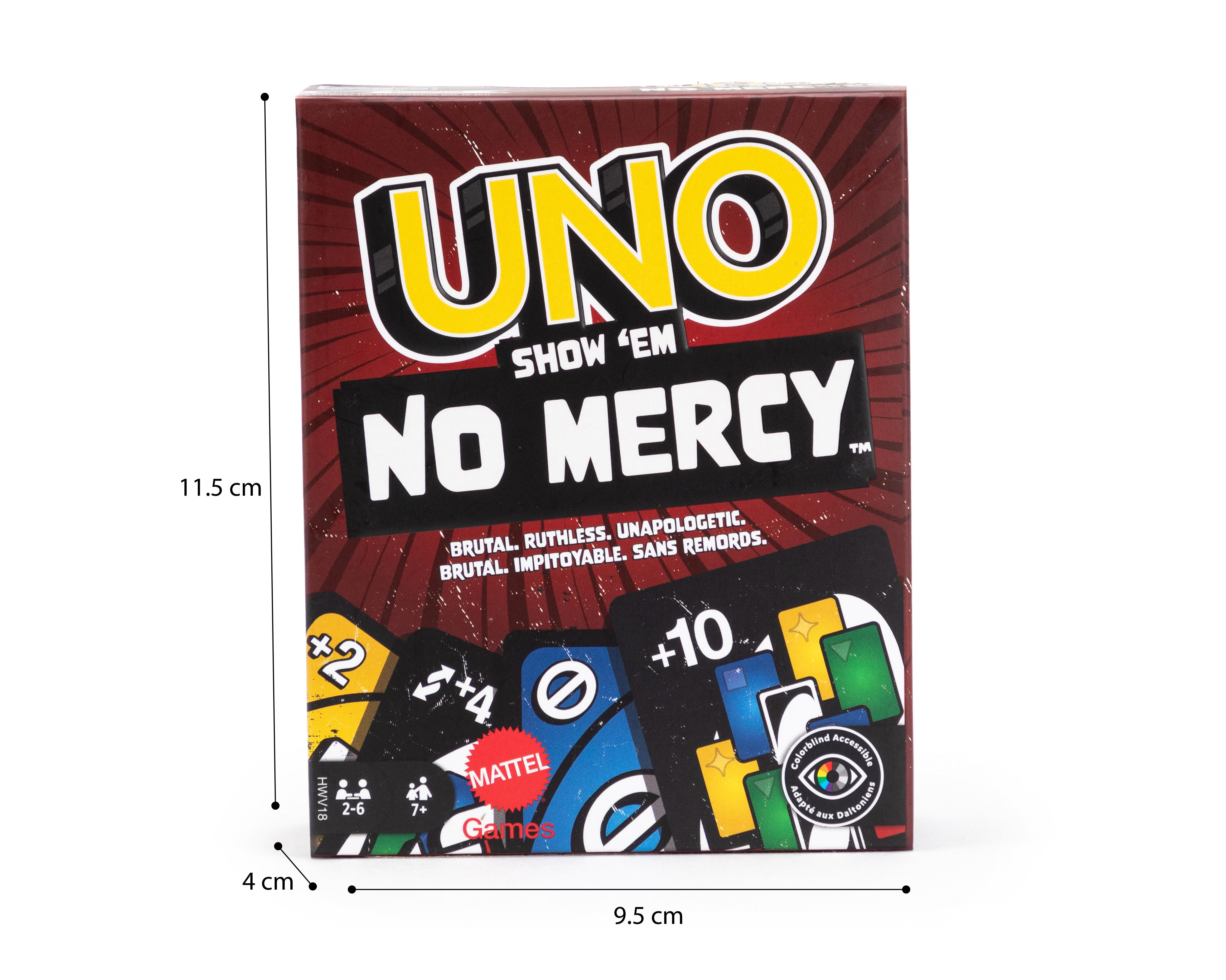 Foto 4 pulgar | Juego de Mesa Uno Mattel No Mercy