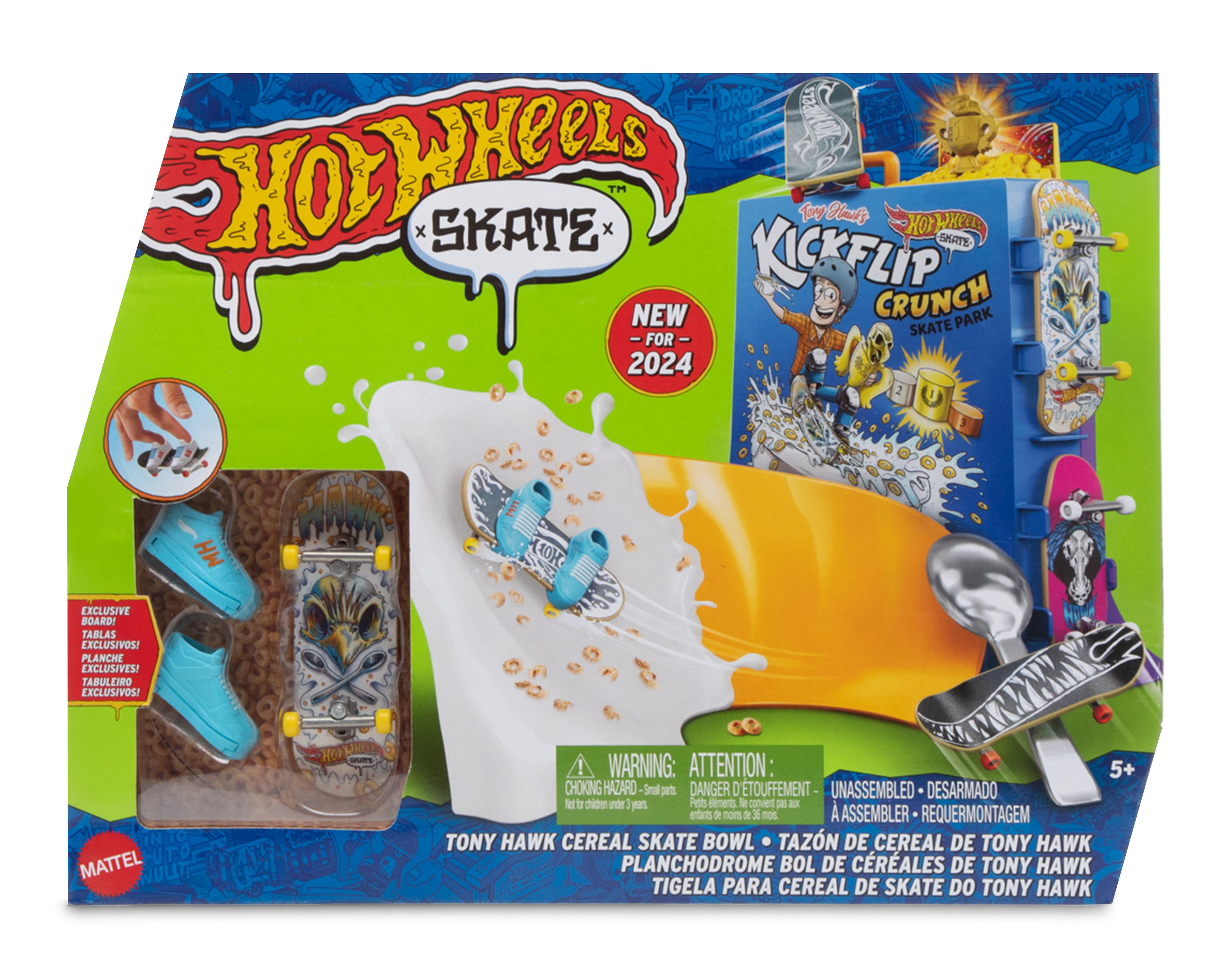 Foto 1 | Pista Hot Wheels Tazón de Cereal de Tony Hawk