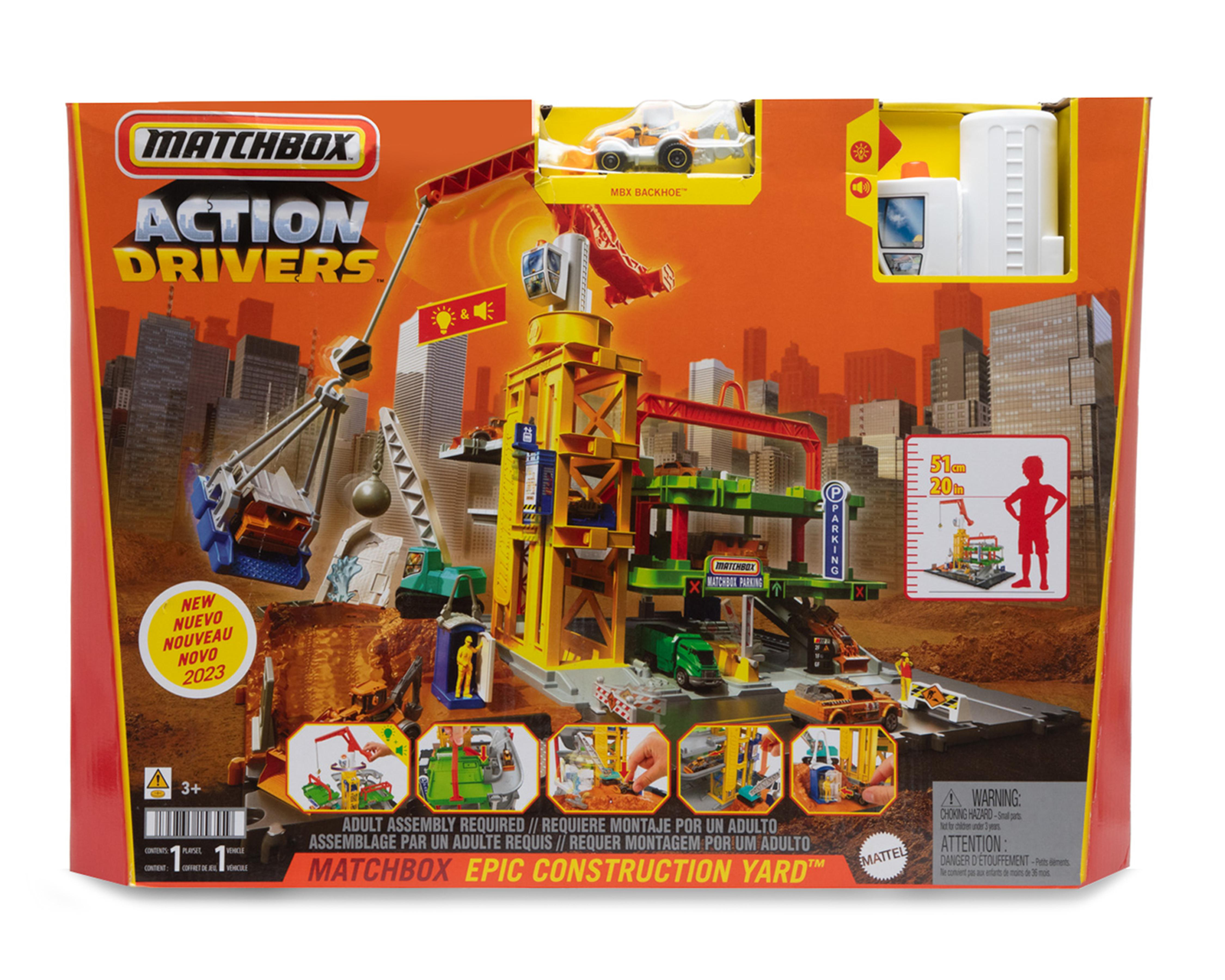 Epic Construction Yard Matchbox Action Drivers