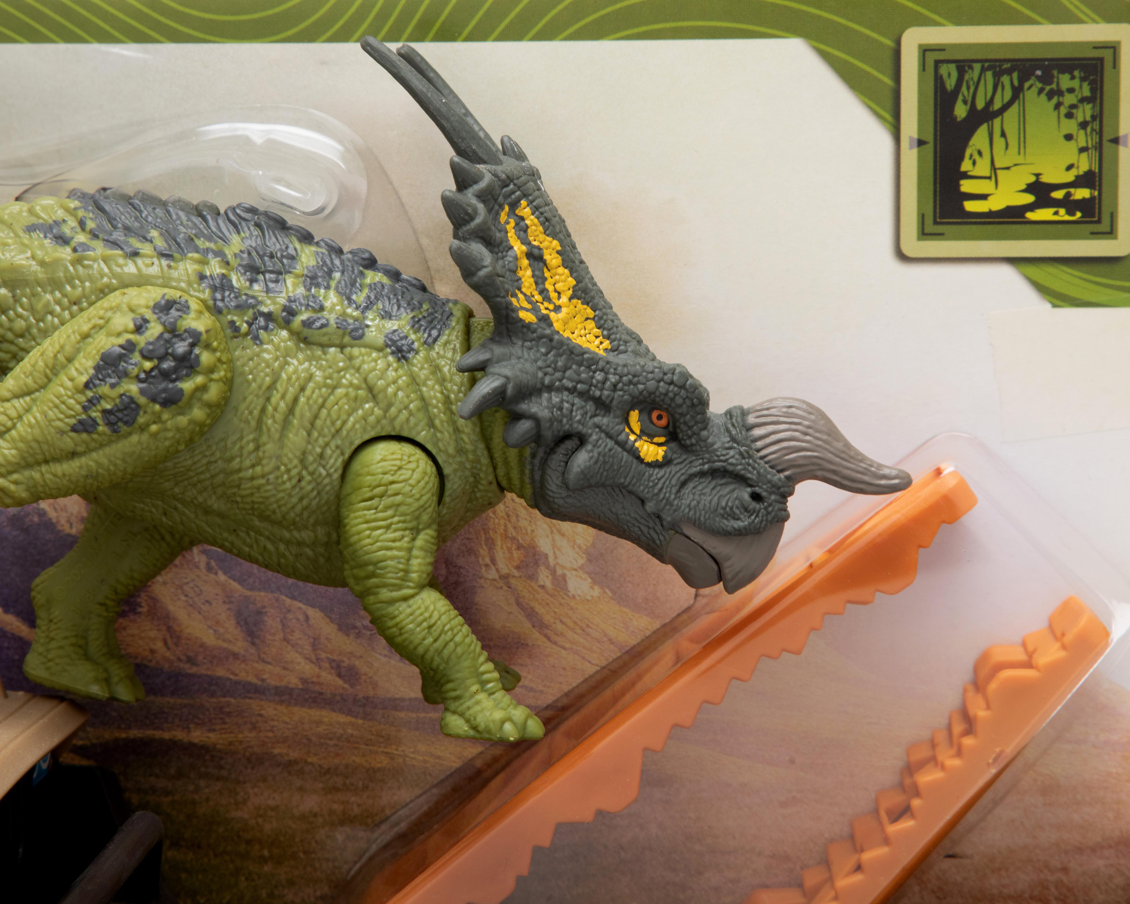 Foto 4 pulgar | Camión Mission Mayhem Jurassic World Mattel